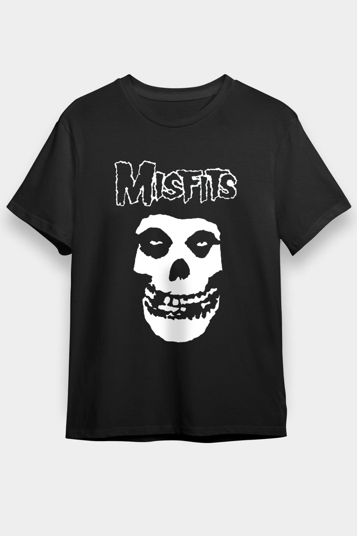 Misfits Siyah Unisex Tişört T-Shirt - TişörtFabrikası