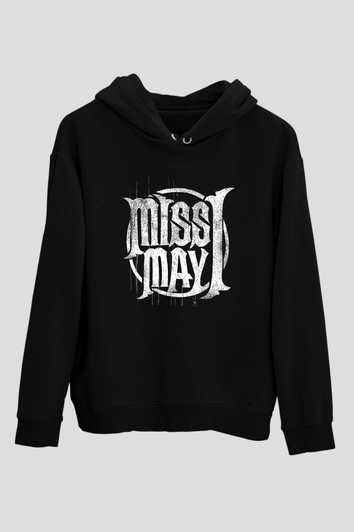 Miss May I Siyah Unisex Hoodie