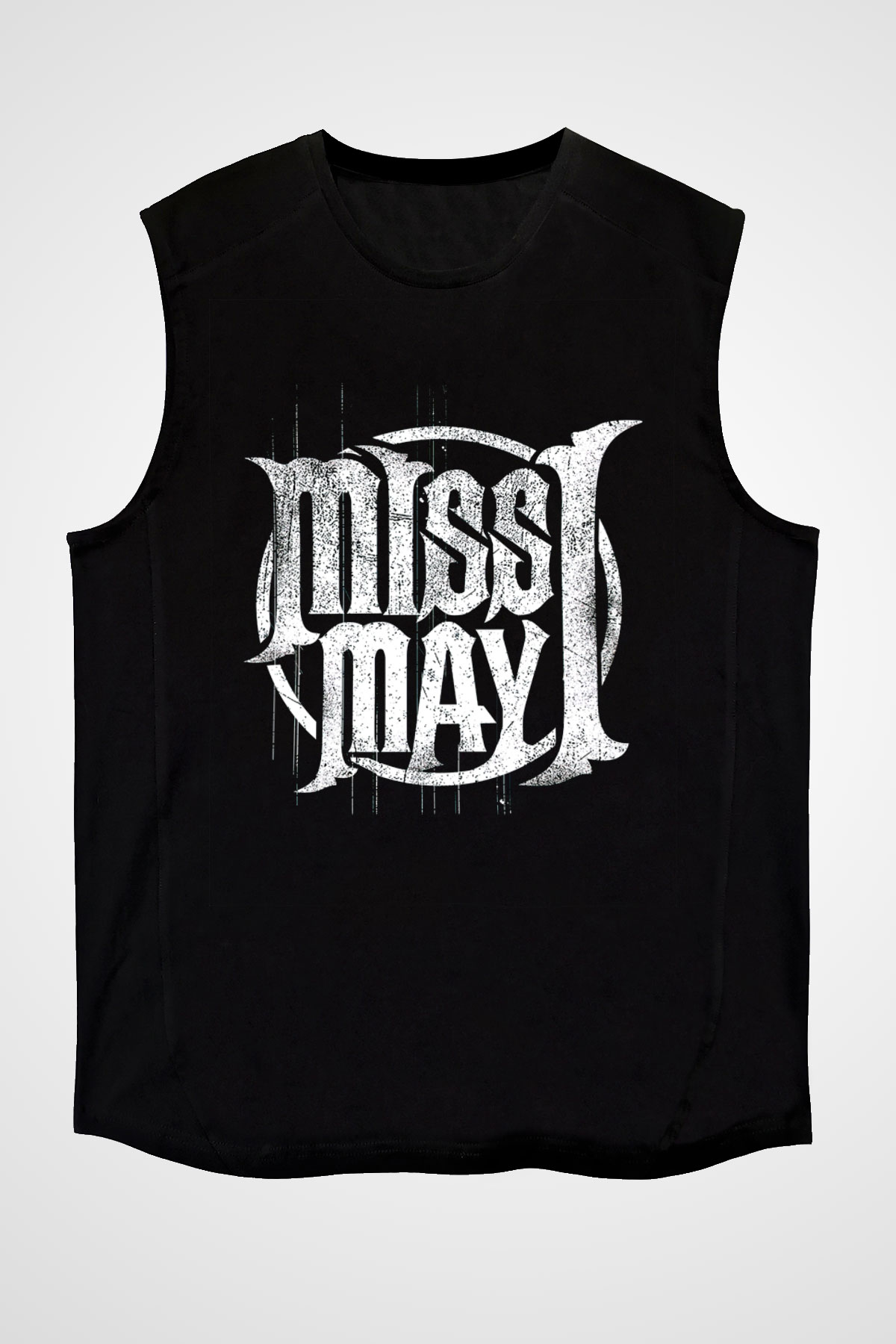 Miss May I Siyah Unisex Kolsuz Tişört