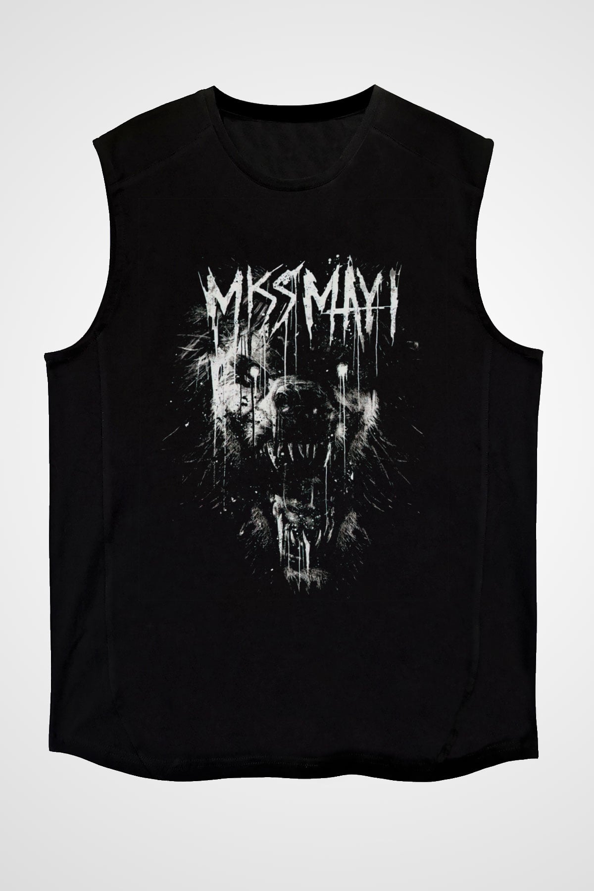 Miss May I Siyah Unisex Kolsuz Tişört