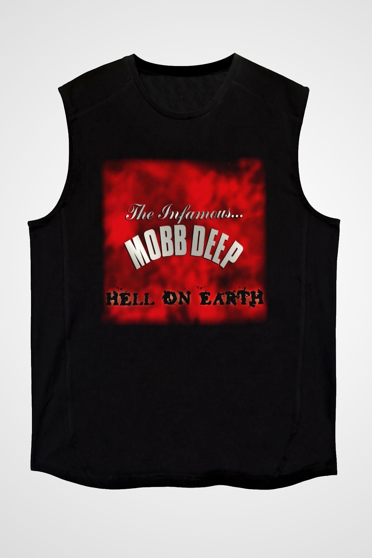 Mobb Deep Siyah Unisex Kolsuz Tişört