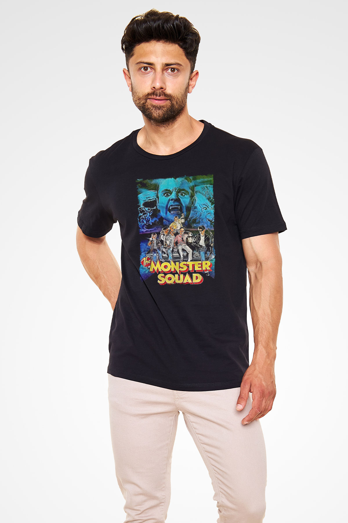 Monster Squad Siyah Unisex Tişört