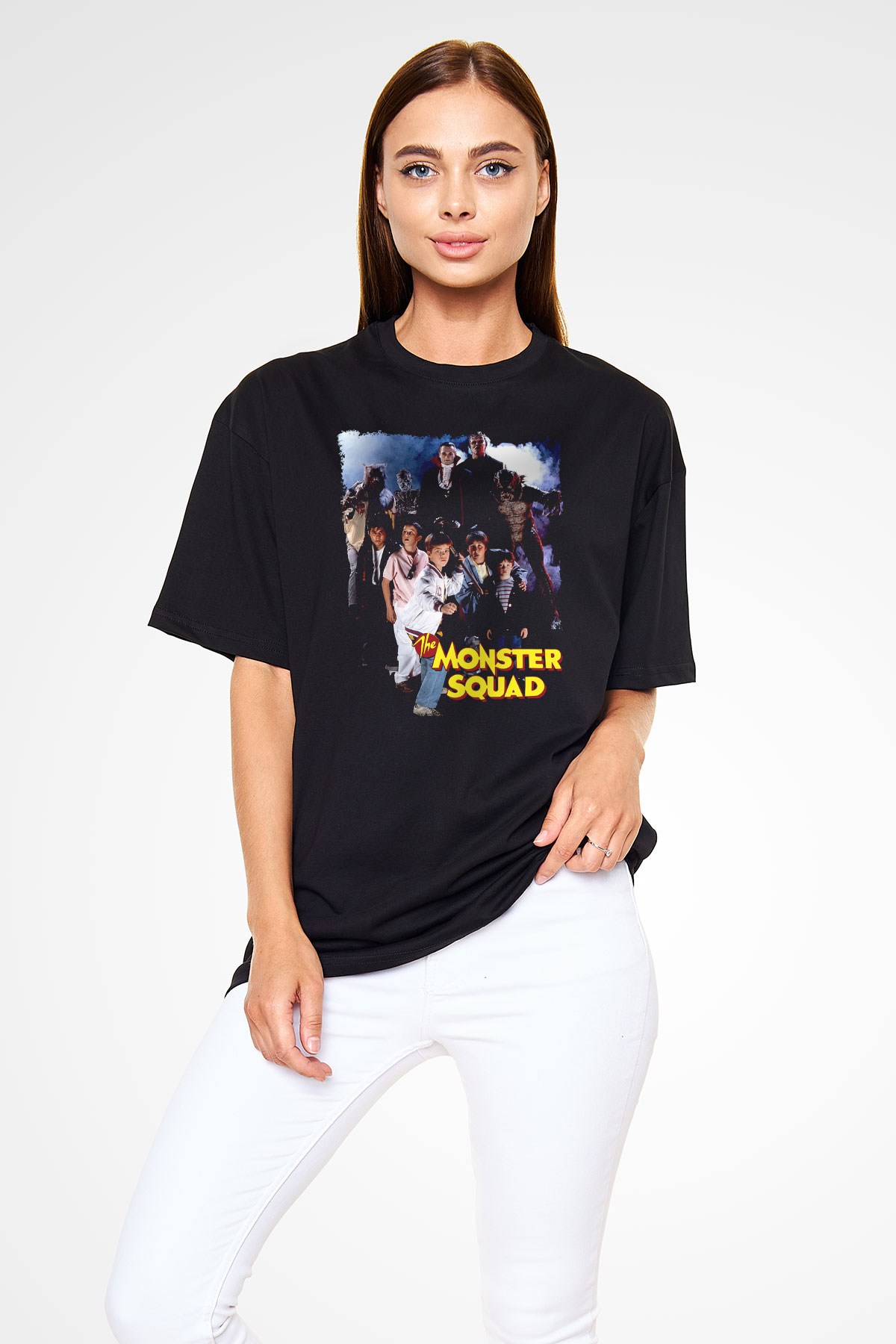 Monster Squad Siyah Unisex Tişört