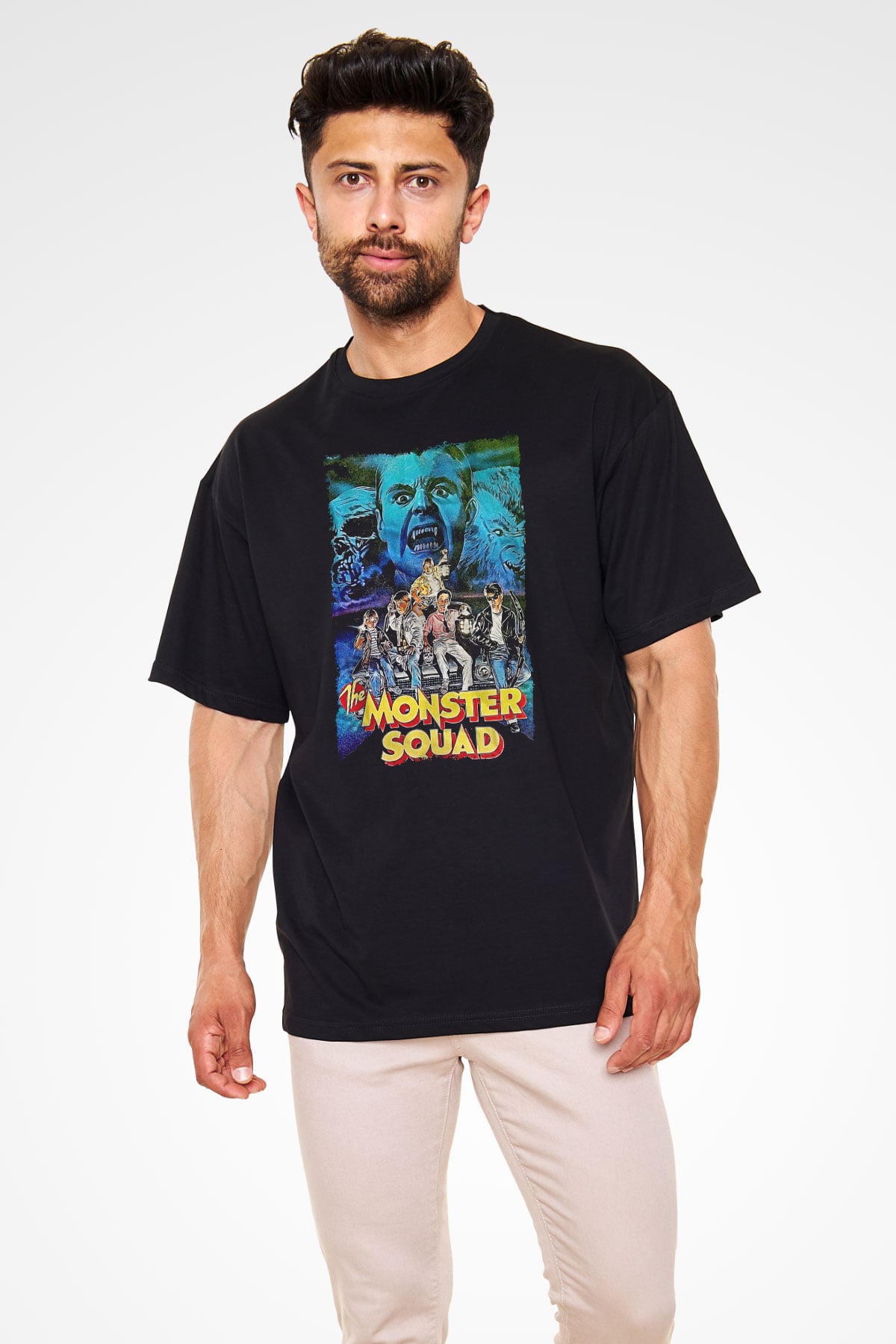 Monster Squad Siyah Unisex Tişört