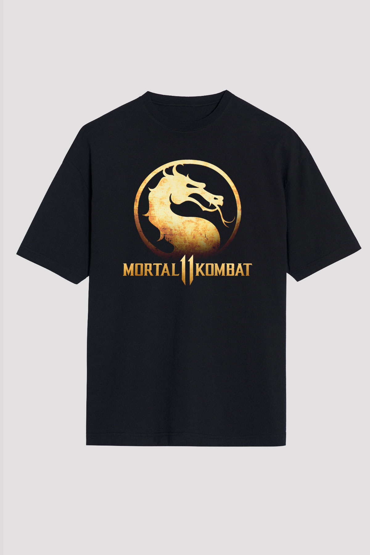 Mortal Kombat Siyah Unisex Tişört T-Shirt