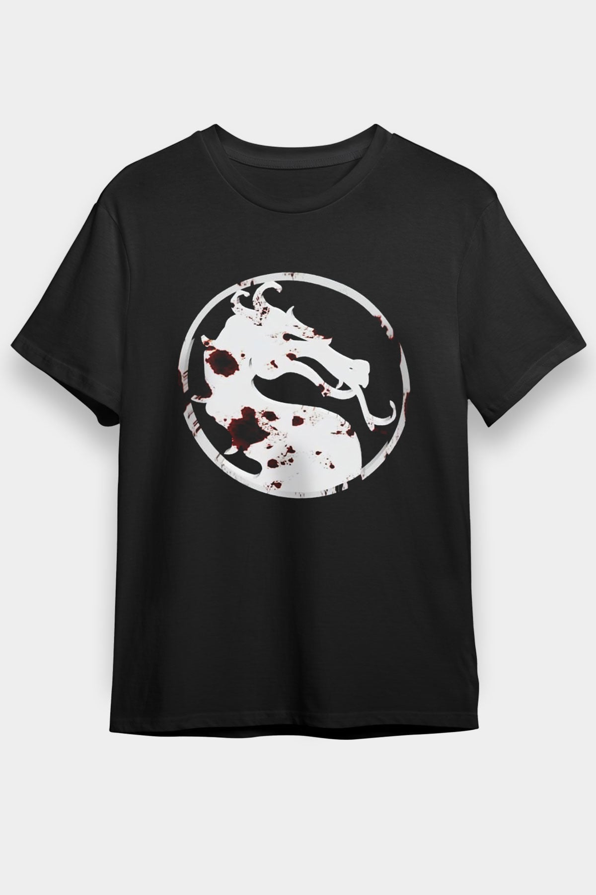 Mortal Kombat Siyah Unisex Tişört T-Shirt