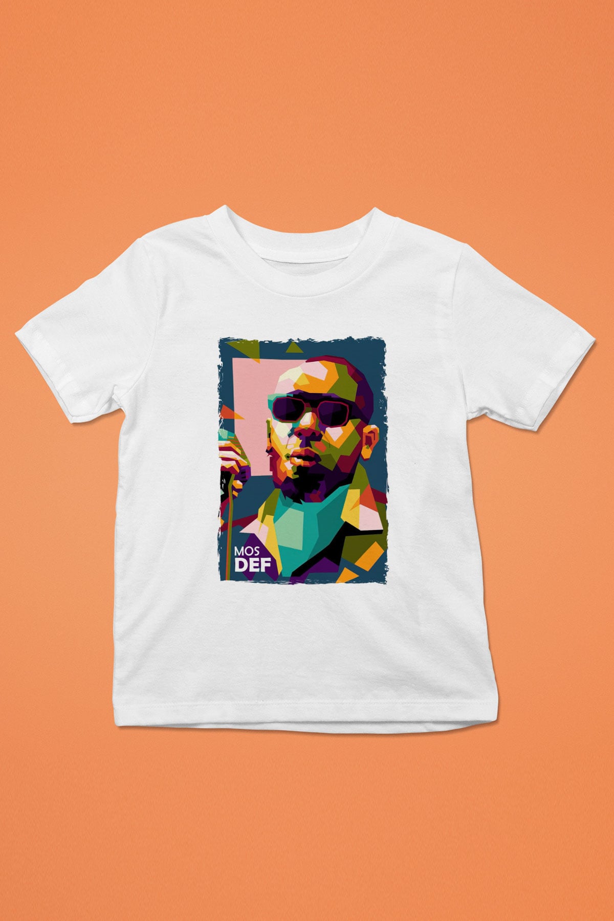 Mos Def Beyaz Unisex Çocuk Tişört