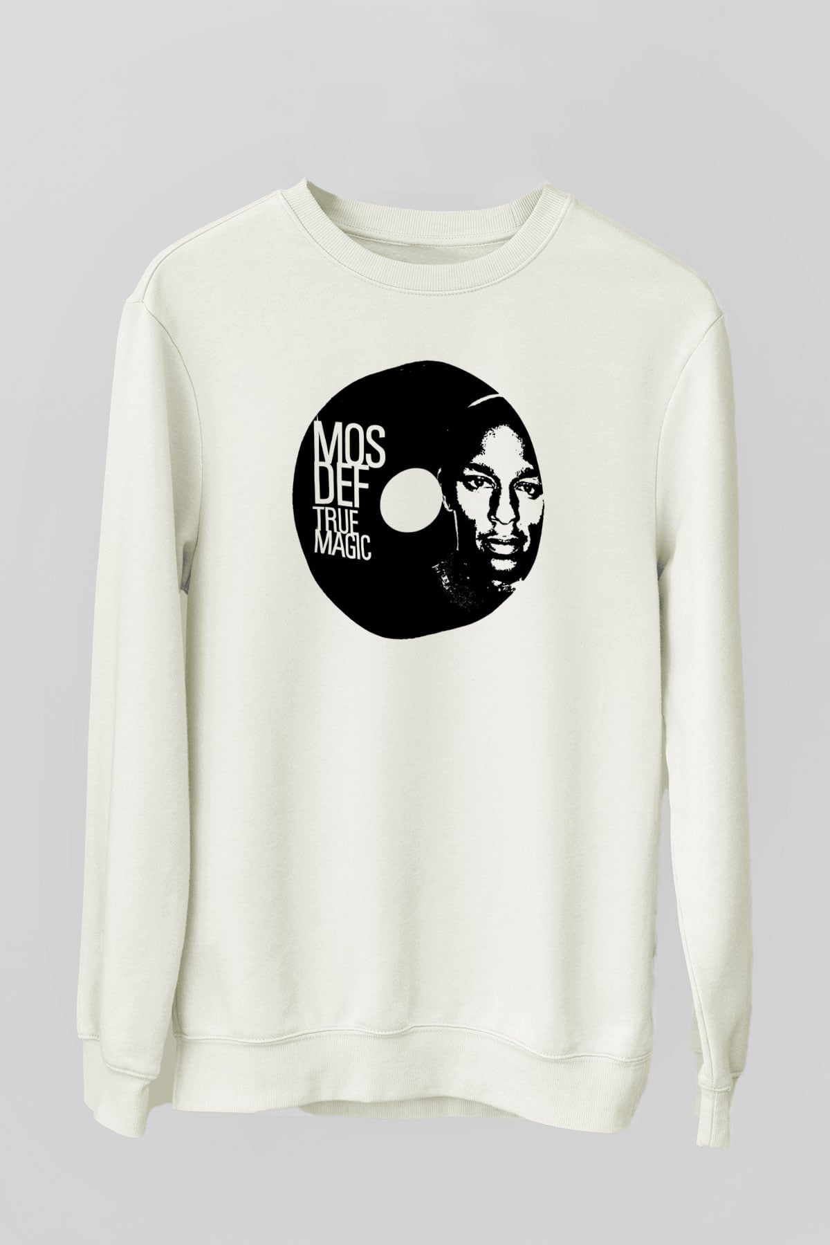 Mos Def Beyaz Unisex Sweatshirt