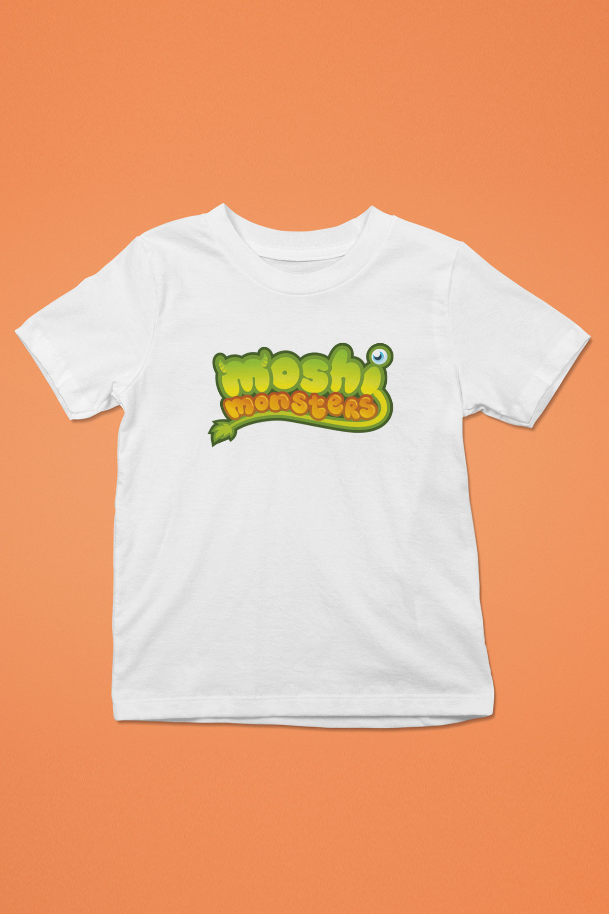 Moshi Monsters Beyaz Unisex Çocuk Tişört