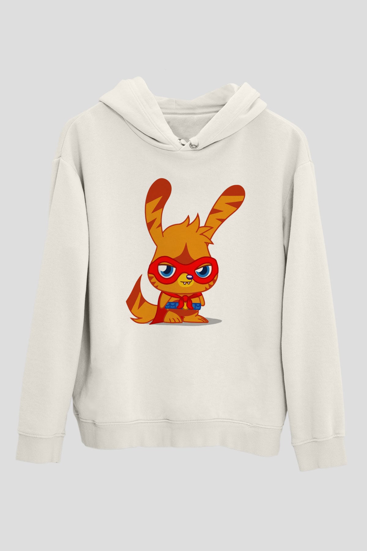 Moshi Monsters Beyaz Unisex Hoodie