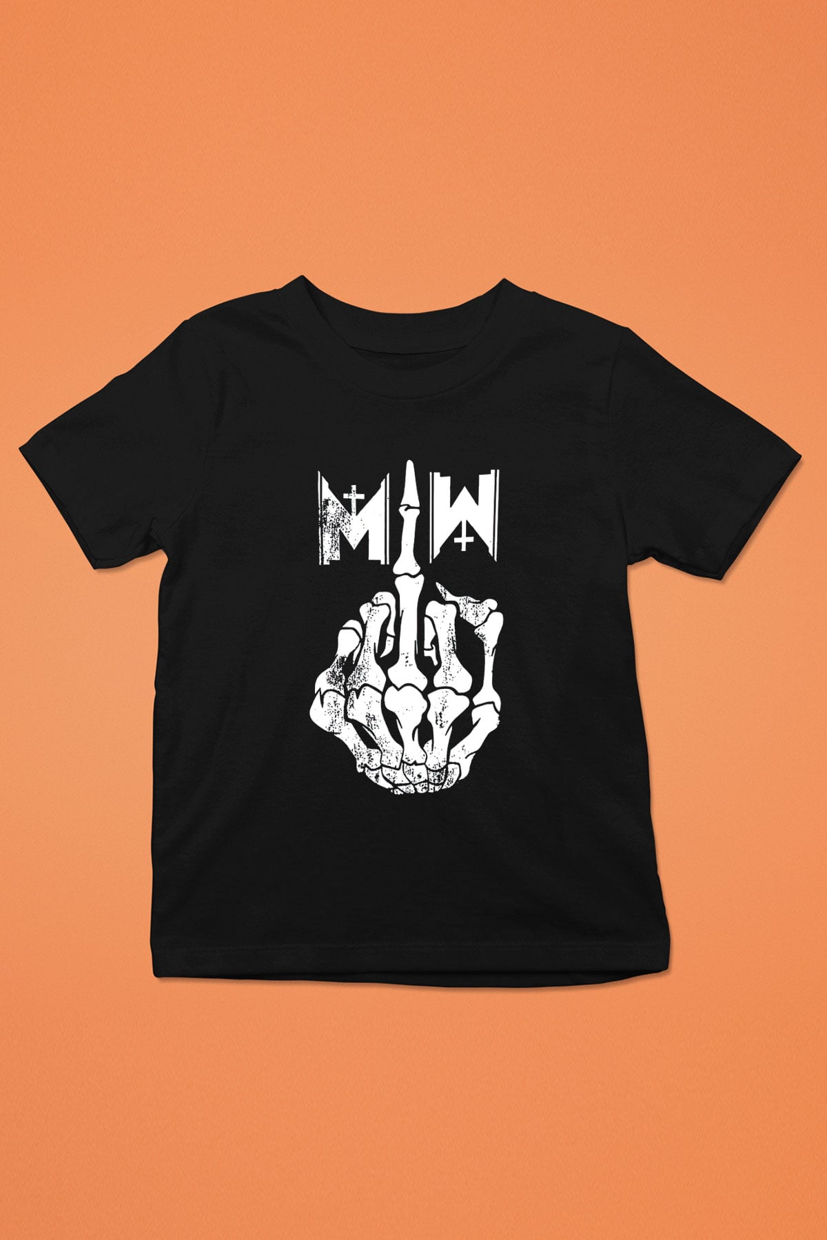Motionless in White Baskılı Unisex Siyah Çocuk Tişört - Tshirt