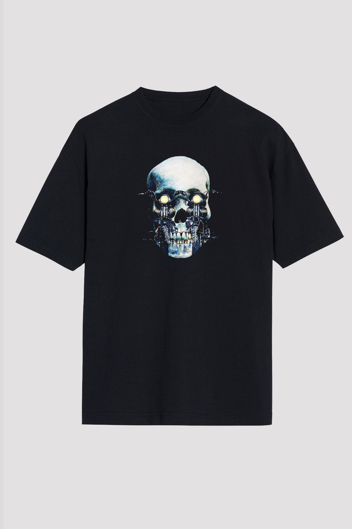 Motor Sporları - Motor sports Baskılı Unisex Siyah Oversize Tişört