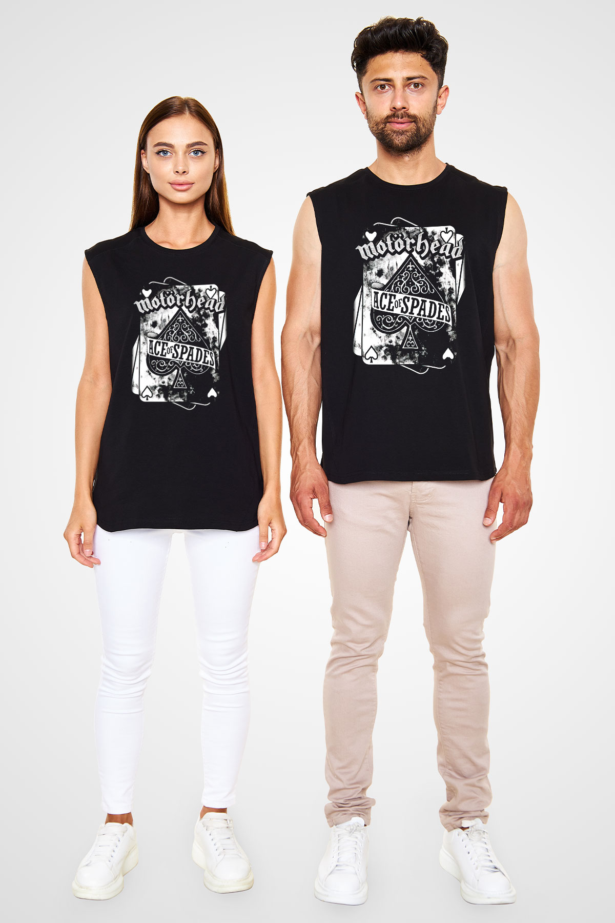 Motörhead Ace Of Spades Siyah Unisex Kolsuz Tişört