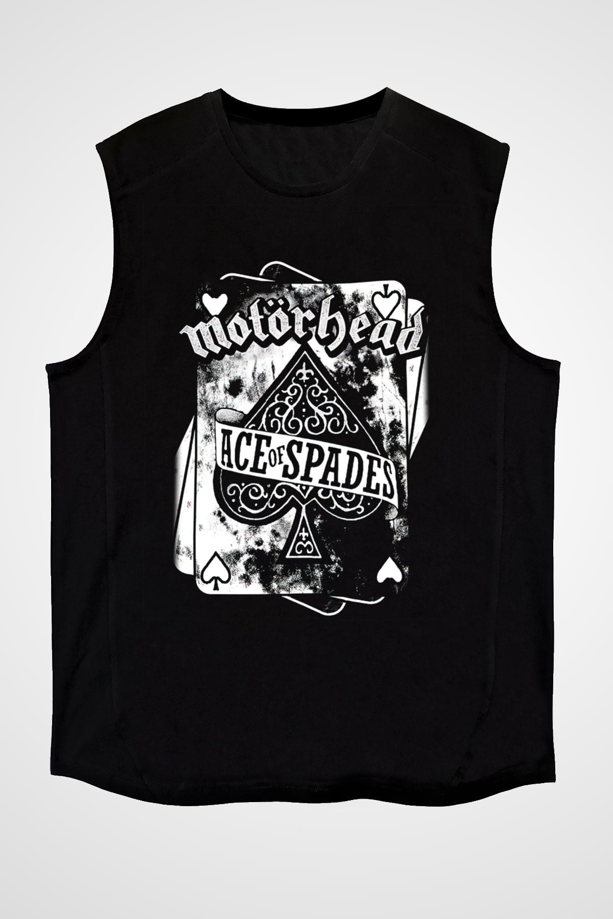 Motörhead Ace Of Spades Siyah Unisex Kolsuz Tişört