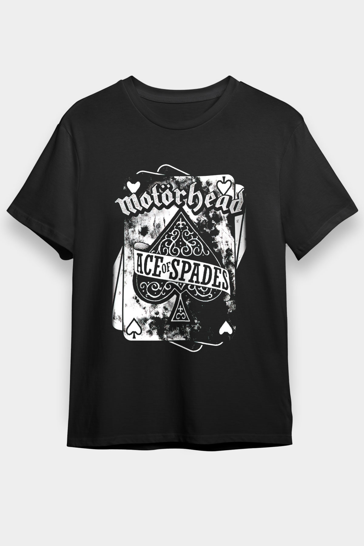 Motörhead Ace Of Spades Siyah Unisex Tişört T-Shirt - TişörtFabrikası