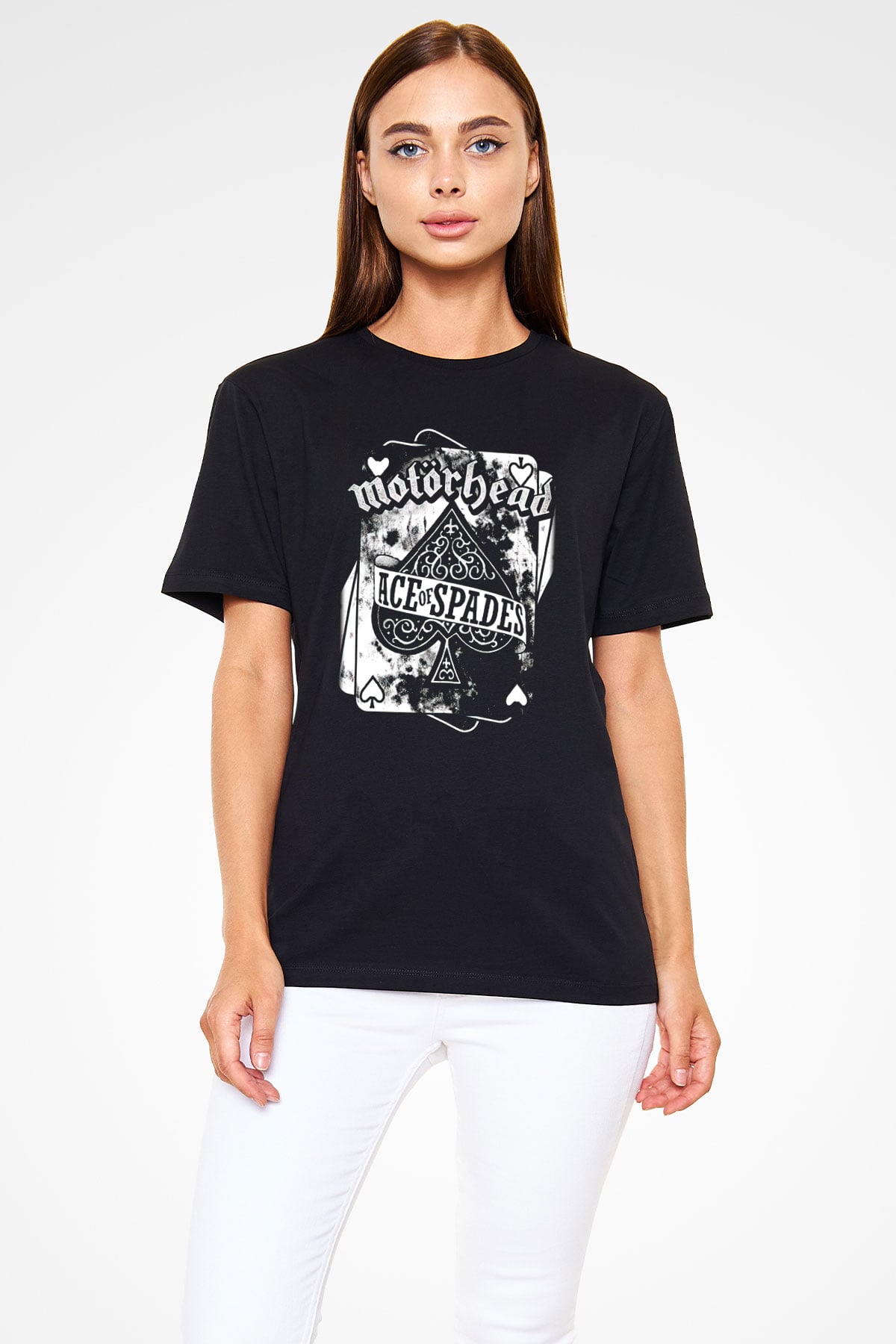 Motörhead Ace Of Spades Siyah Unisex Tişört T-Shirt - TişörtFabrikası