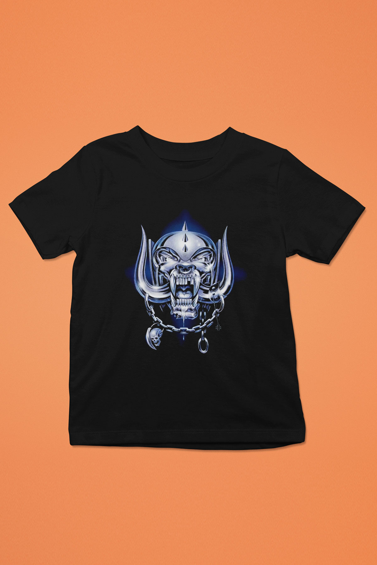 Motörhead Baskılı Siyah Unisex Çocuk Tişört
