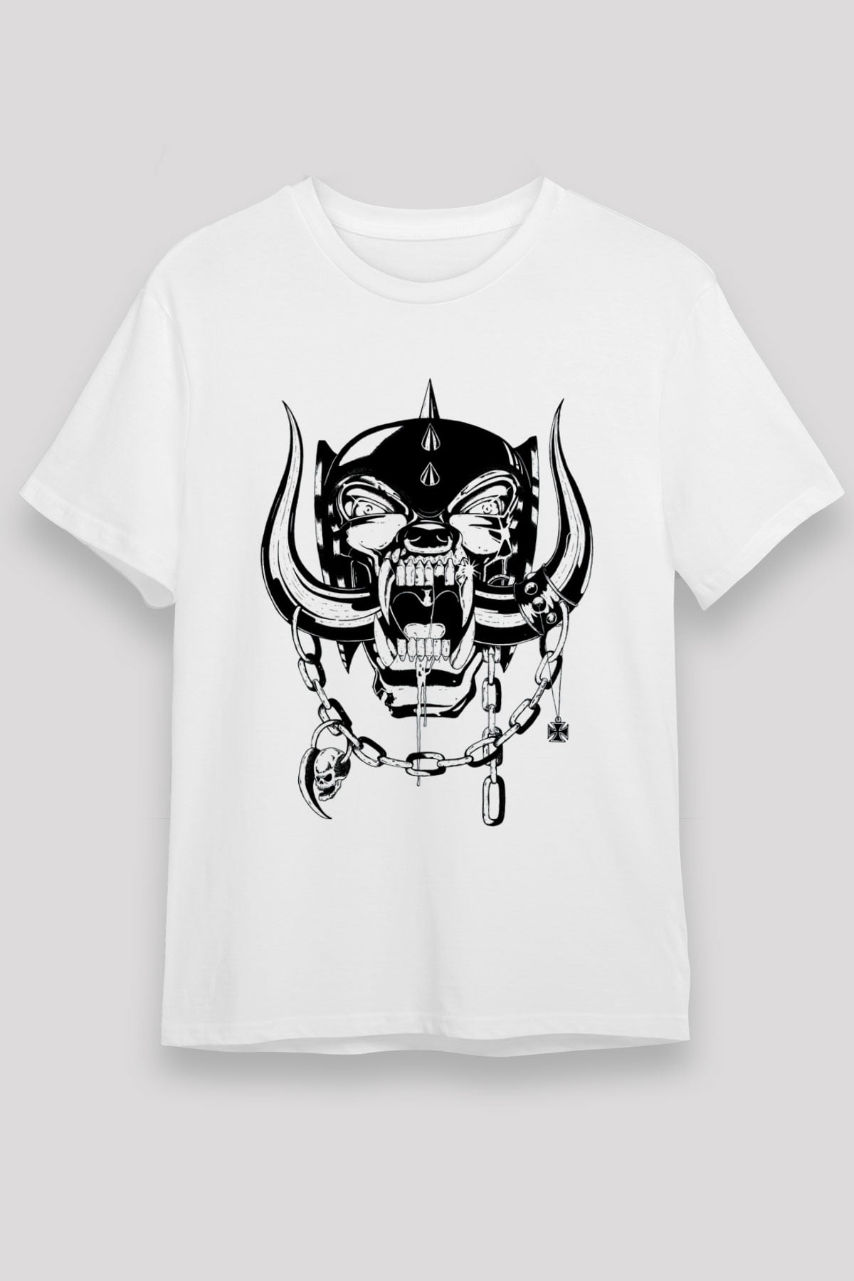 Motörhead Beyaz Unisex Tişört T-Shirt - TişörtFabrikası