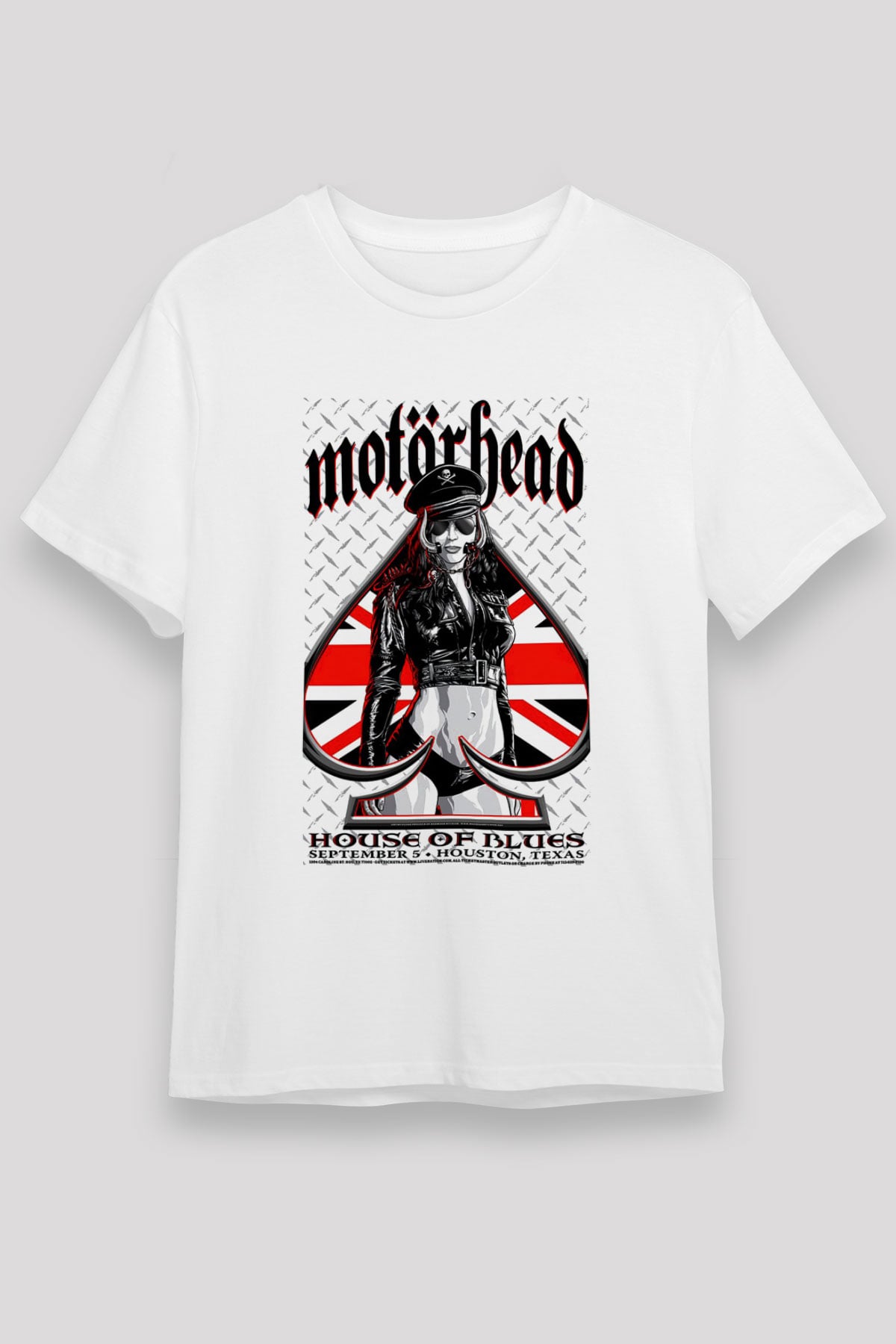 Motörhead Beyaz Unisex Tişört T-Shirt - TişörtFabrikası