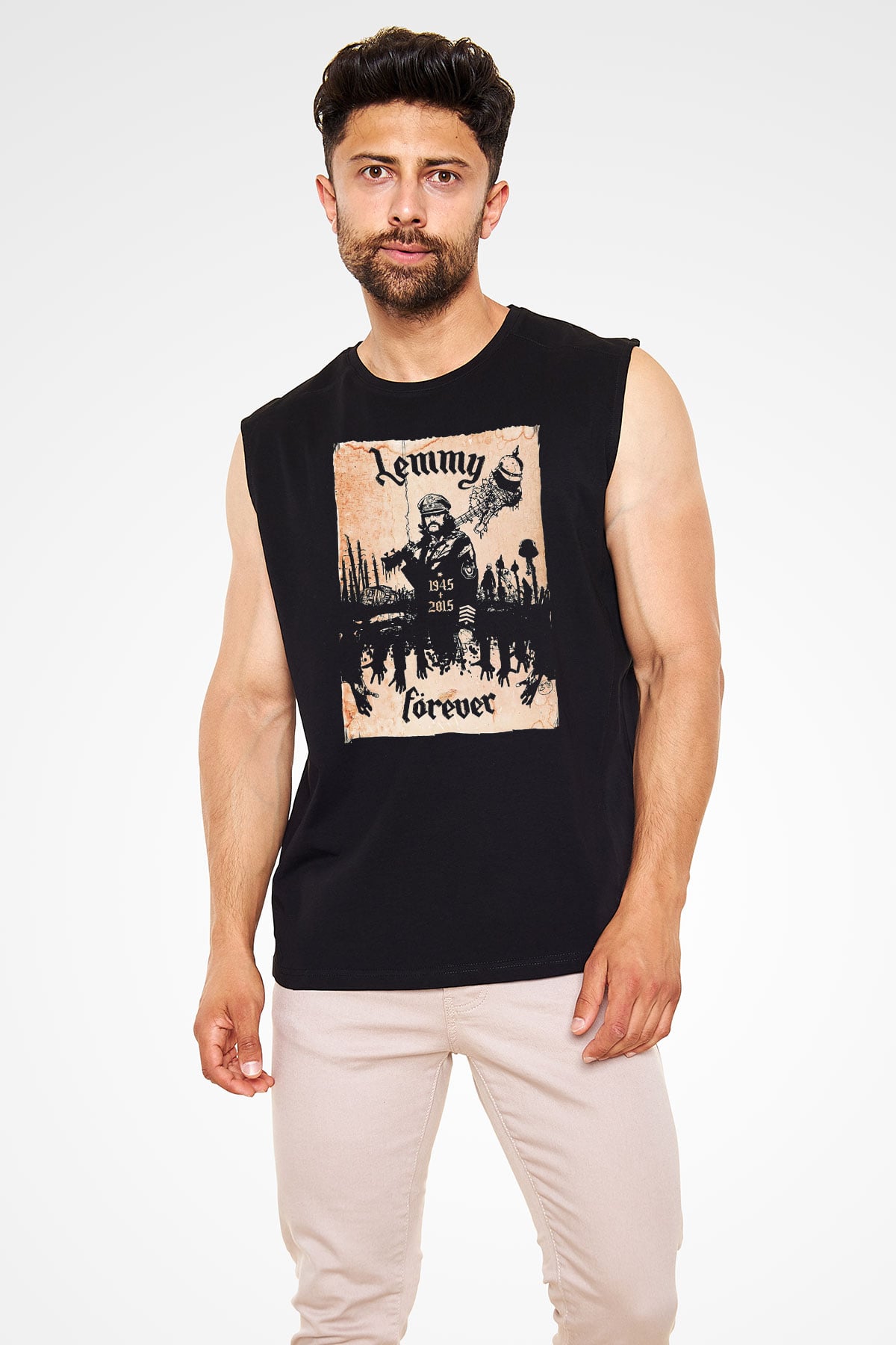 Motörhead Forever Siyah Unisex Kolsuz Tişört