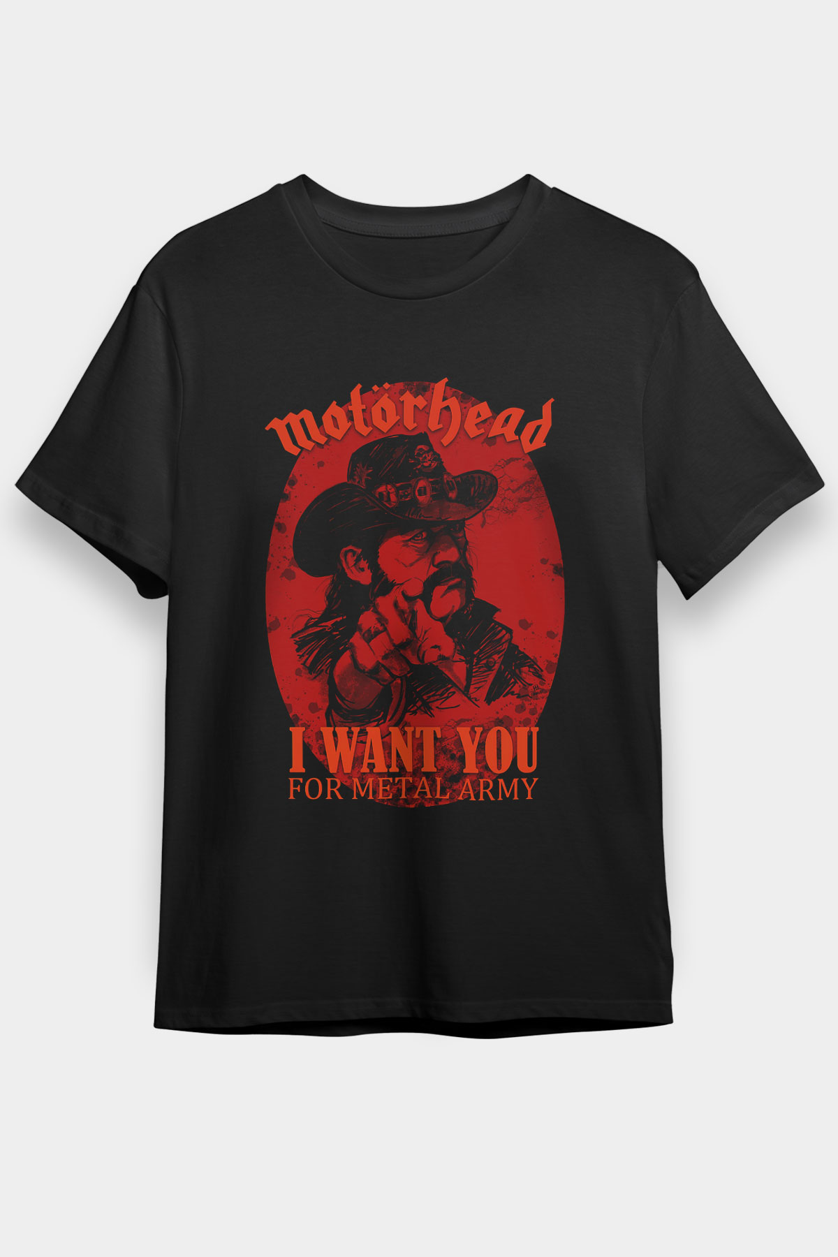 Motörhead I Want You Siyah Unisex Tişört T-Shirt - TişörtFabrikası
