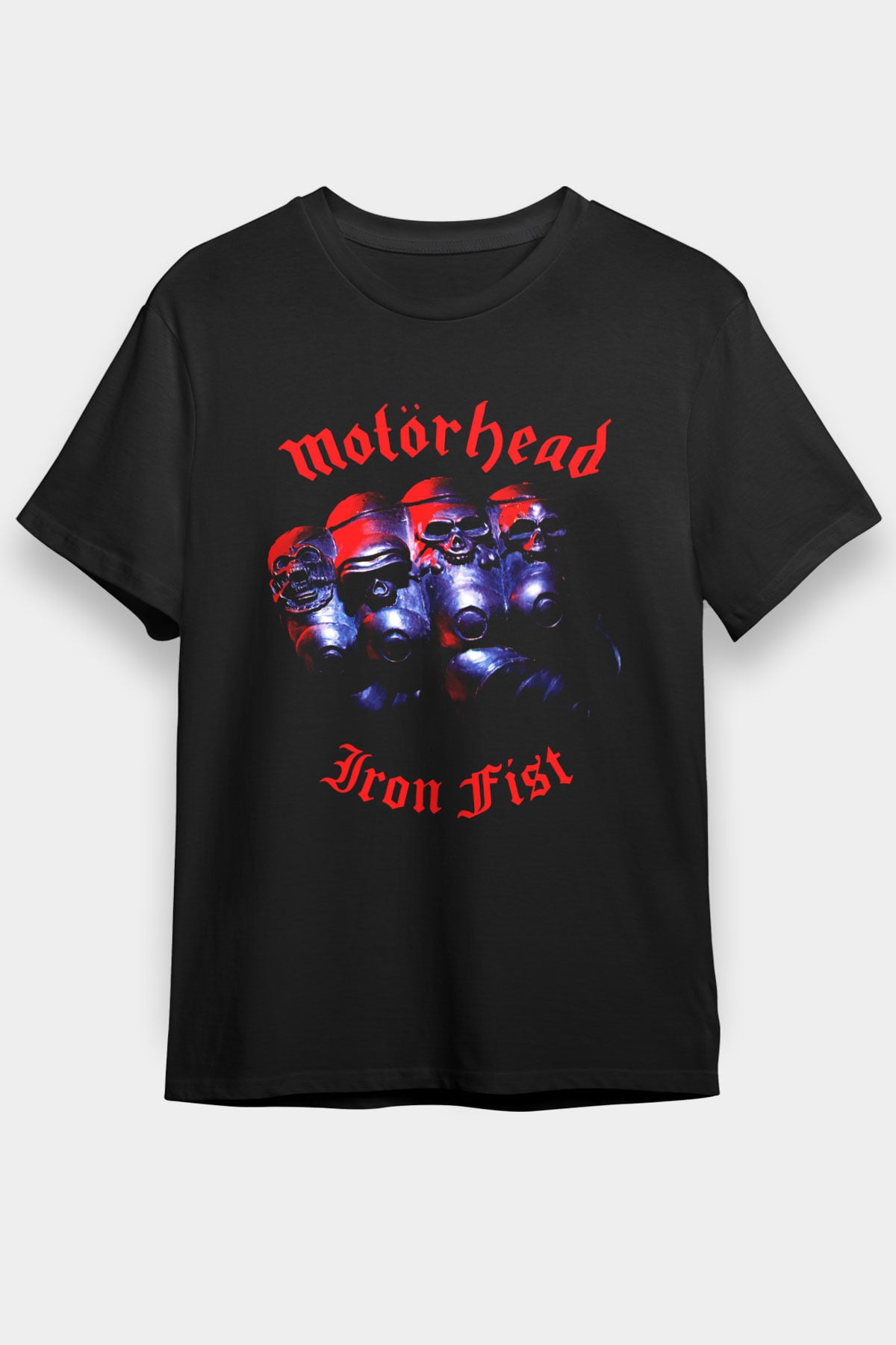 Motörhead Iron First Siyah Unisex Tişört T-Shirt - TişörtFabrikası