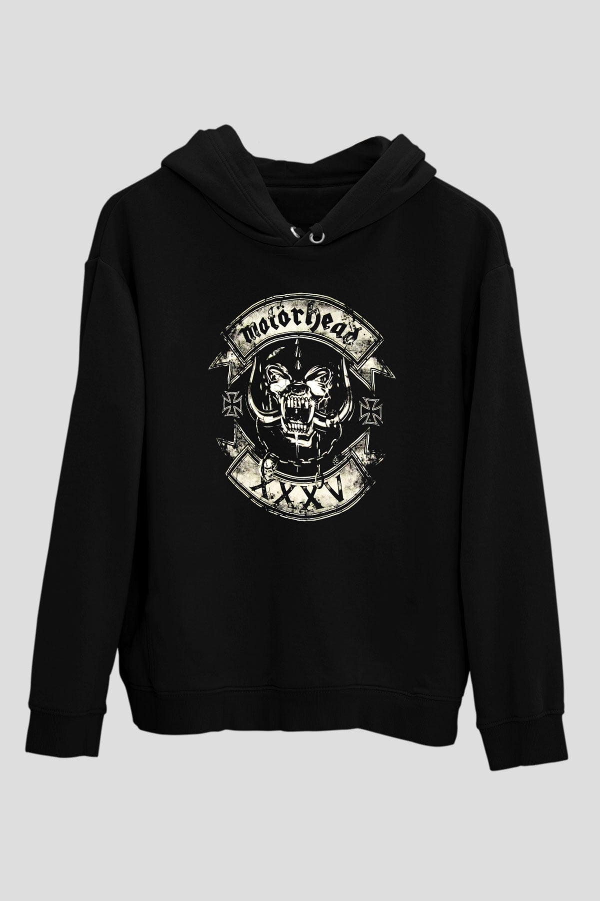 Motörhead Siyah Unisex Hoodie