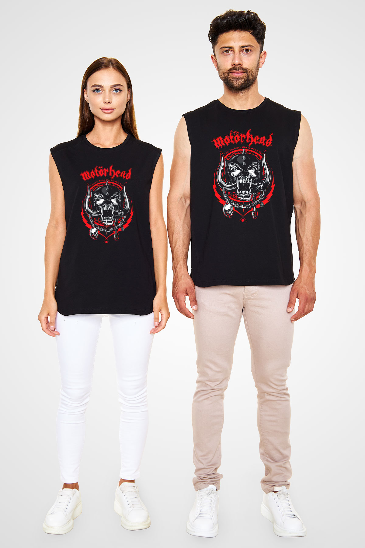 Motörhead Siyah Unisex Kolsuz Tişört