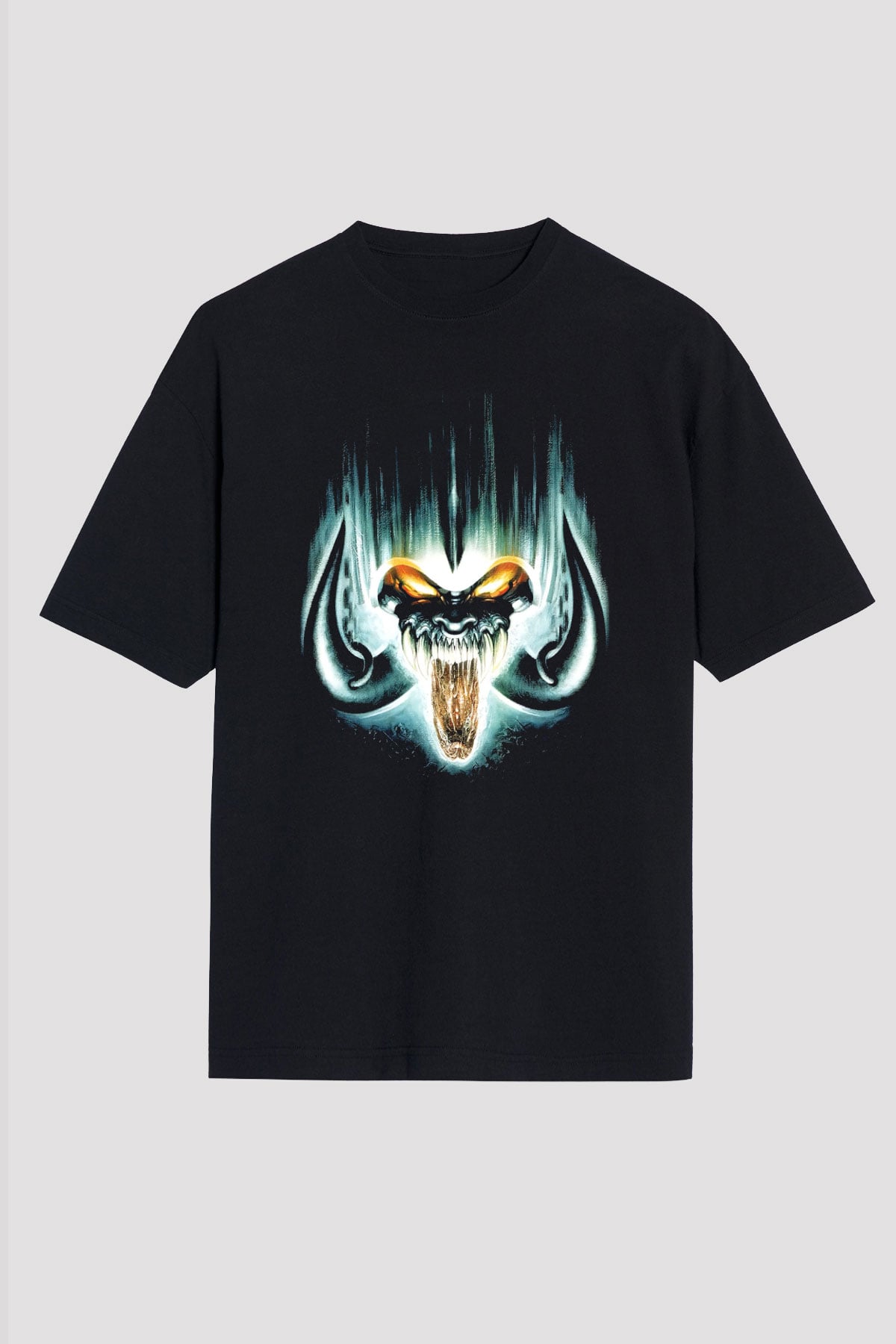 Motörhead Siyah Unisex Oversize Tişört T-Shirt