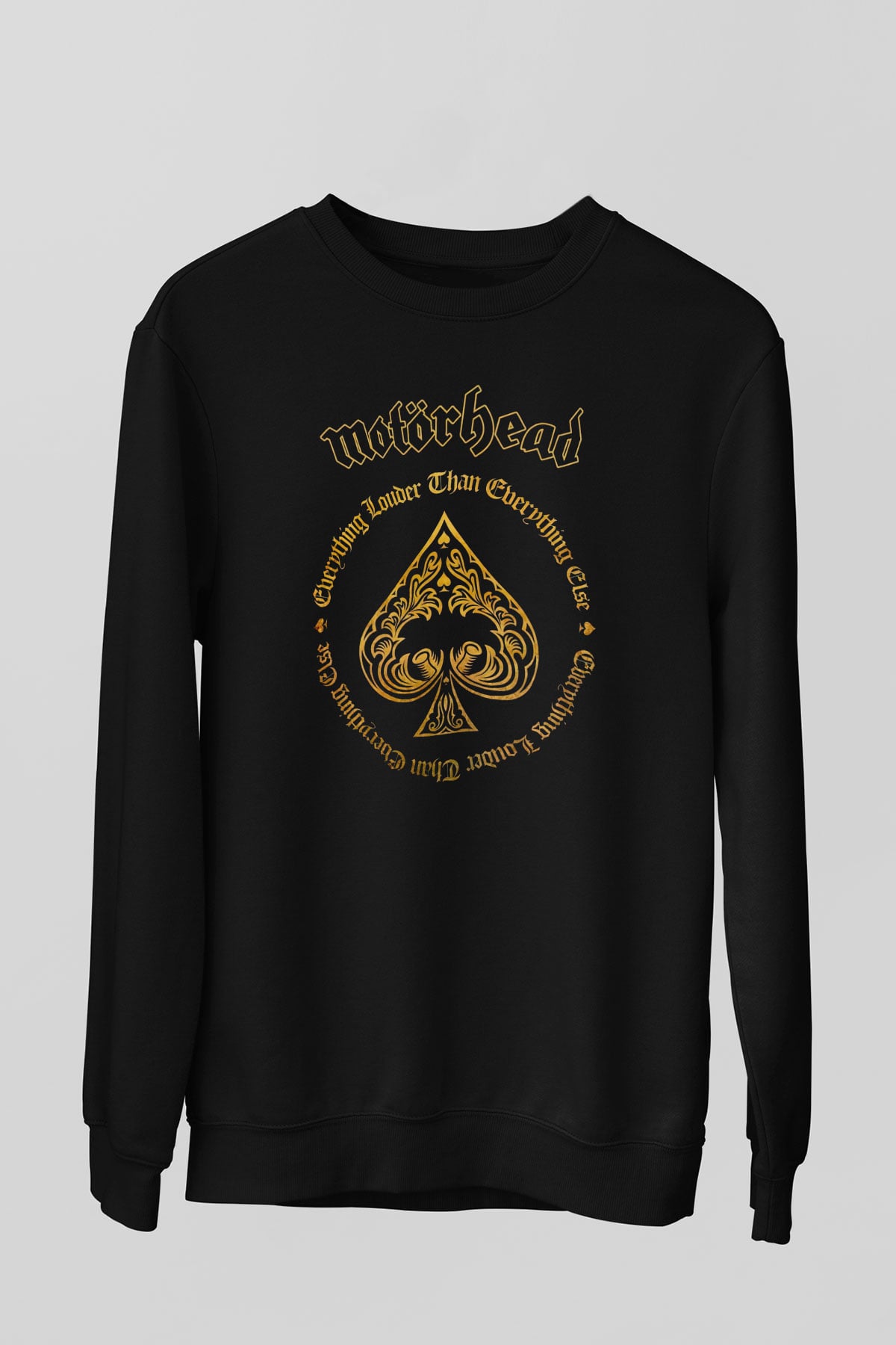 Motörhead Siyah Unisex Sweatshirt