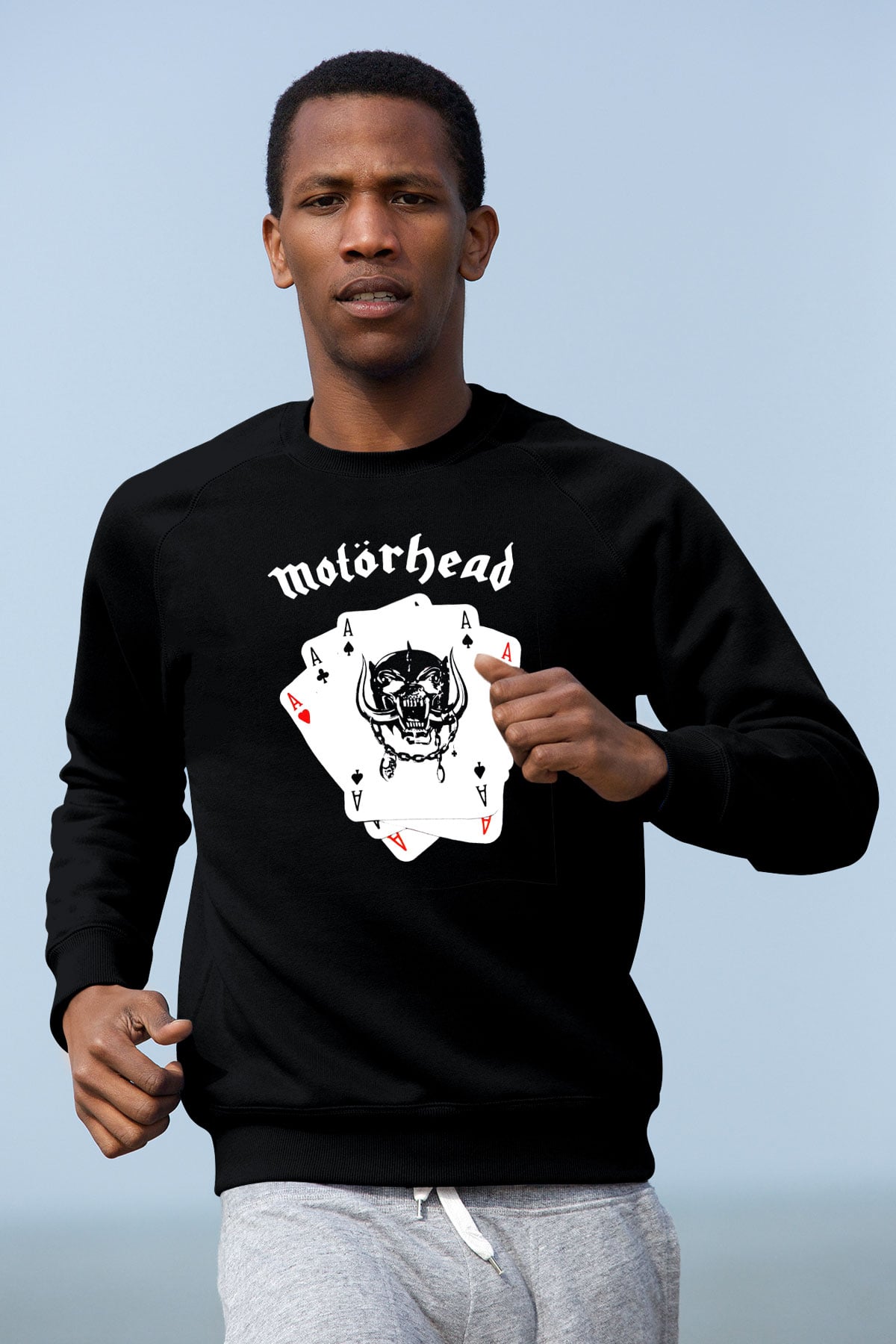 Motörhead Siyah Unisex Sweatshirt