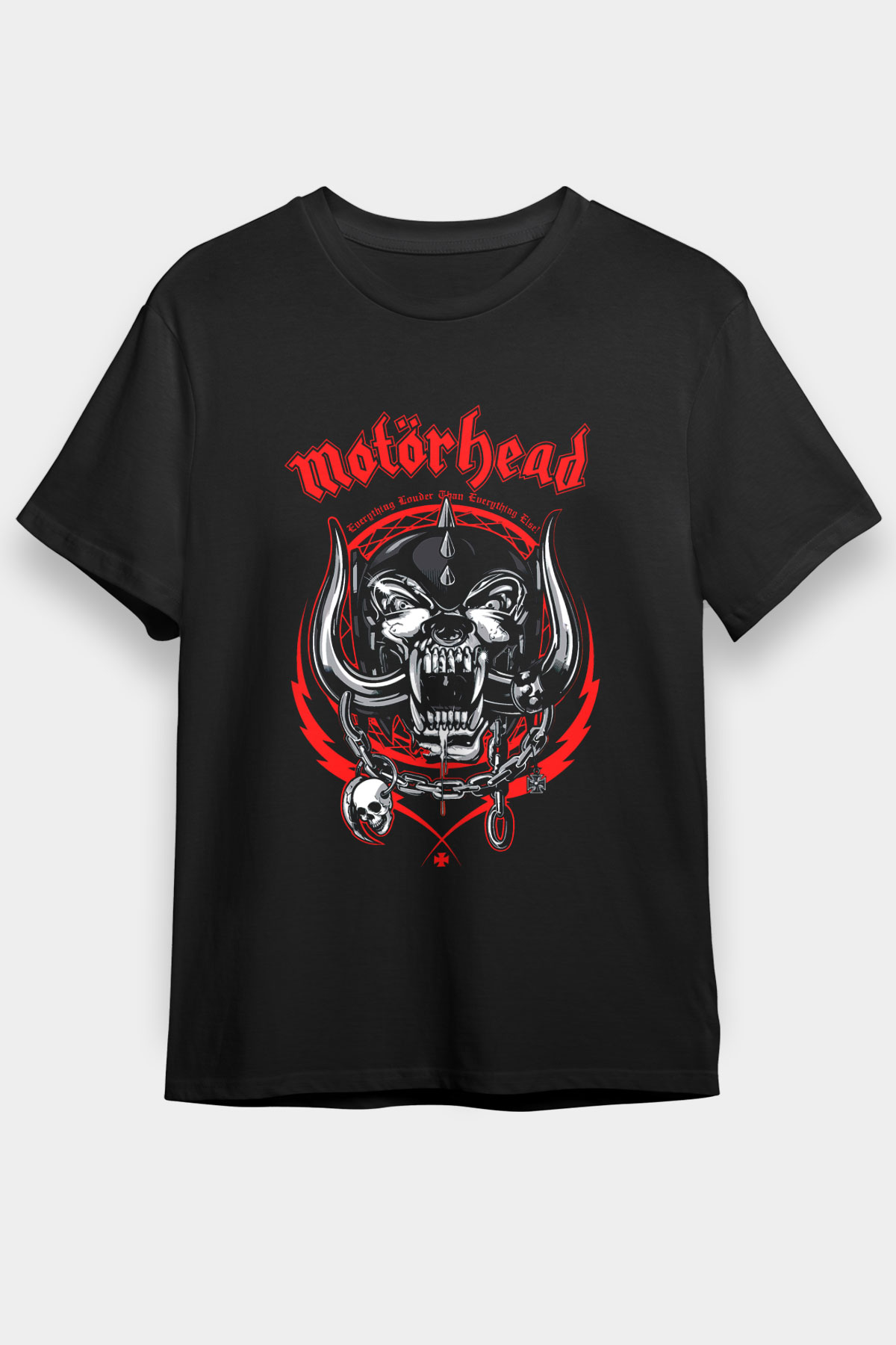 Motörhead Siyah Unisex Tişört T-Shirt - TişörtFabrikası