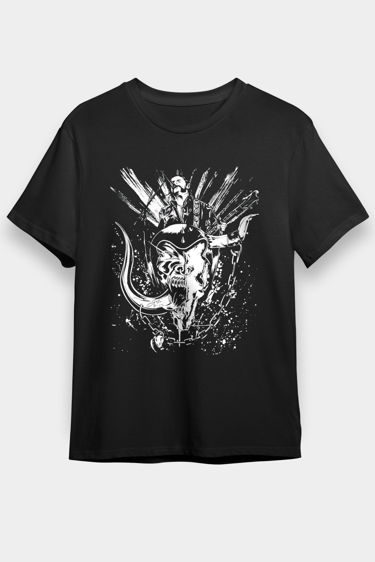 Motörhead Siyah Unisex Tişört T-Shirt - TişörtFabrikası