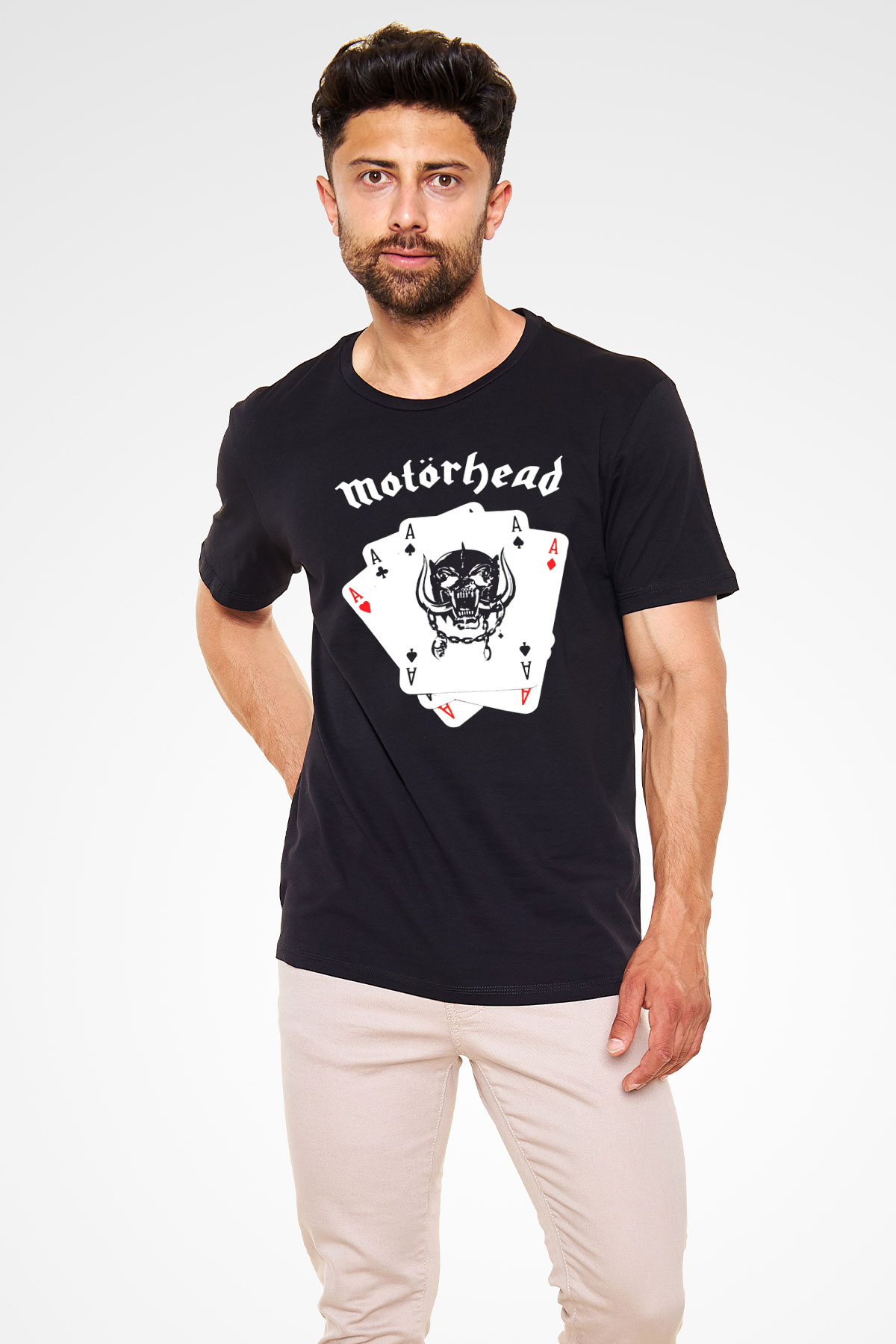 Motörhead Siyah Unisex Tişört T-Shirt - TişörtFabrikası
