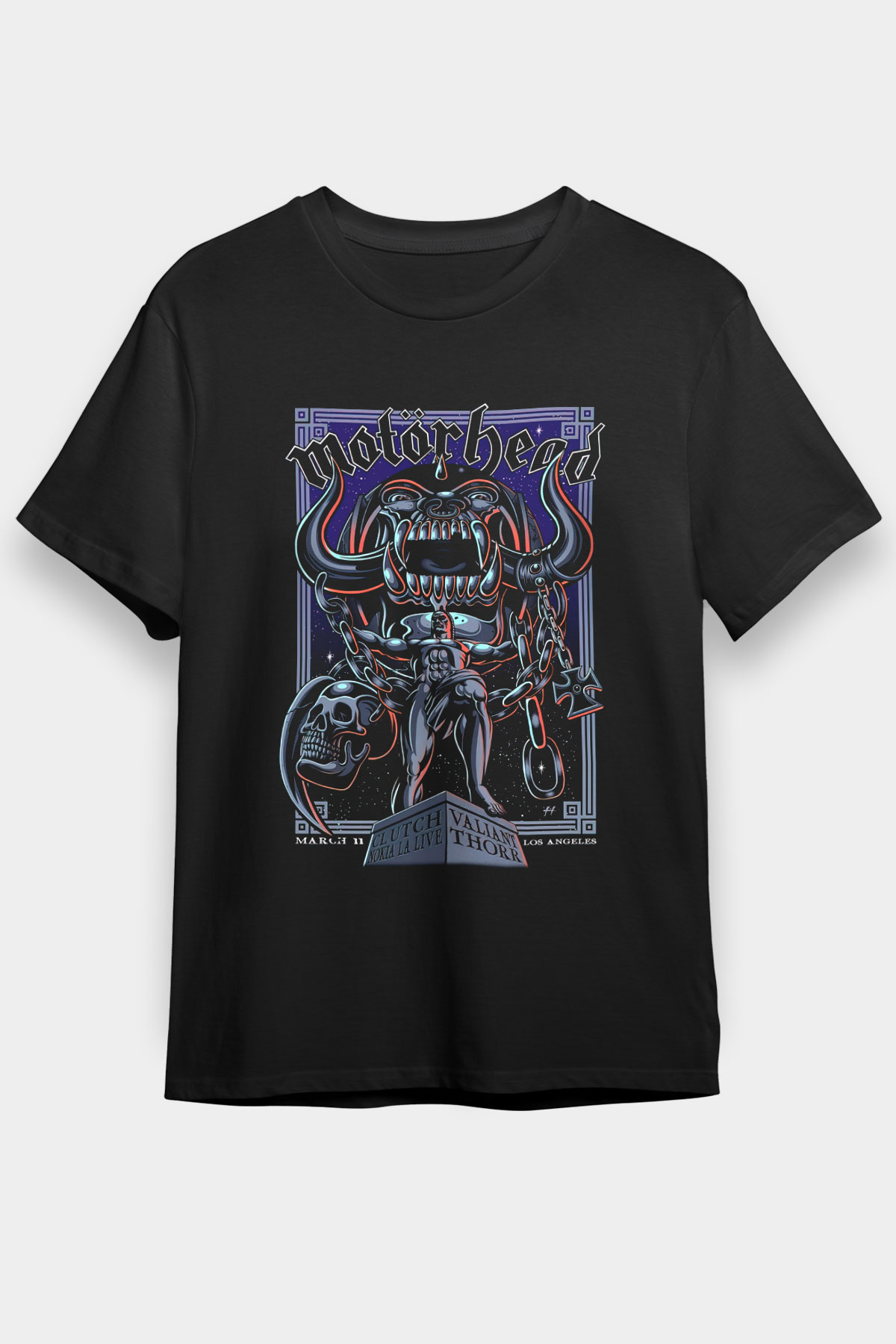 Motörhead Siyah Unisex Tişört T-Shirt - TişörtFabrikası