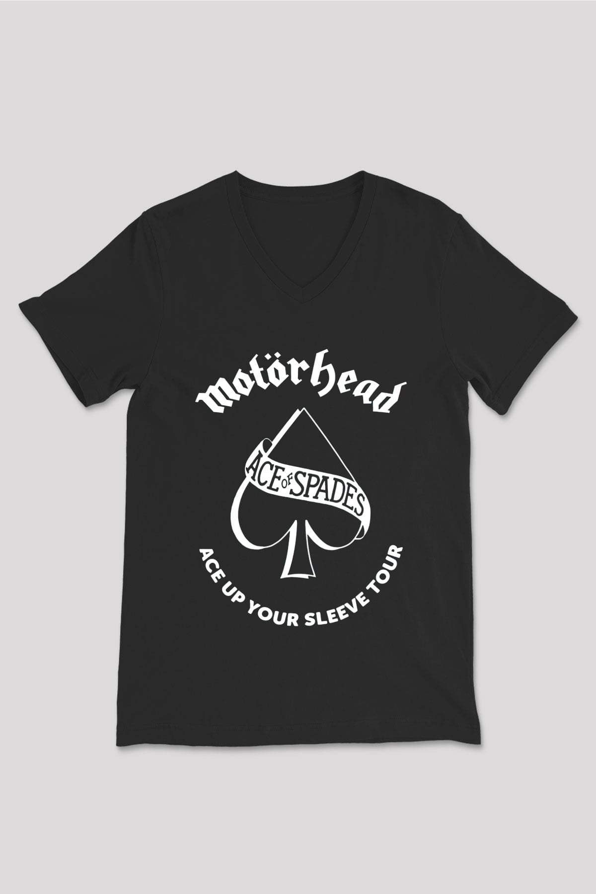 Motörhead Siyah Unisex V Yaka Tişört