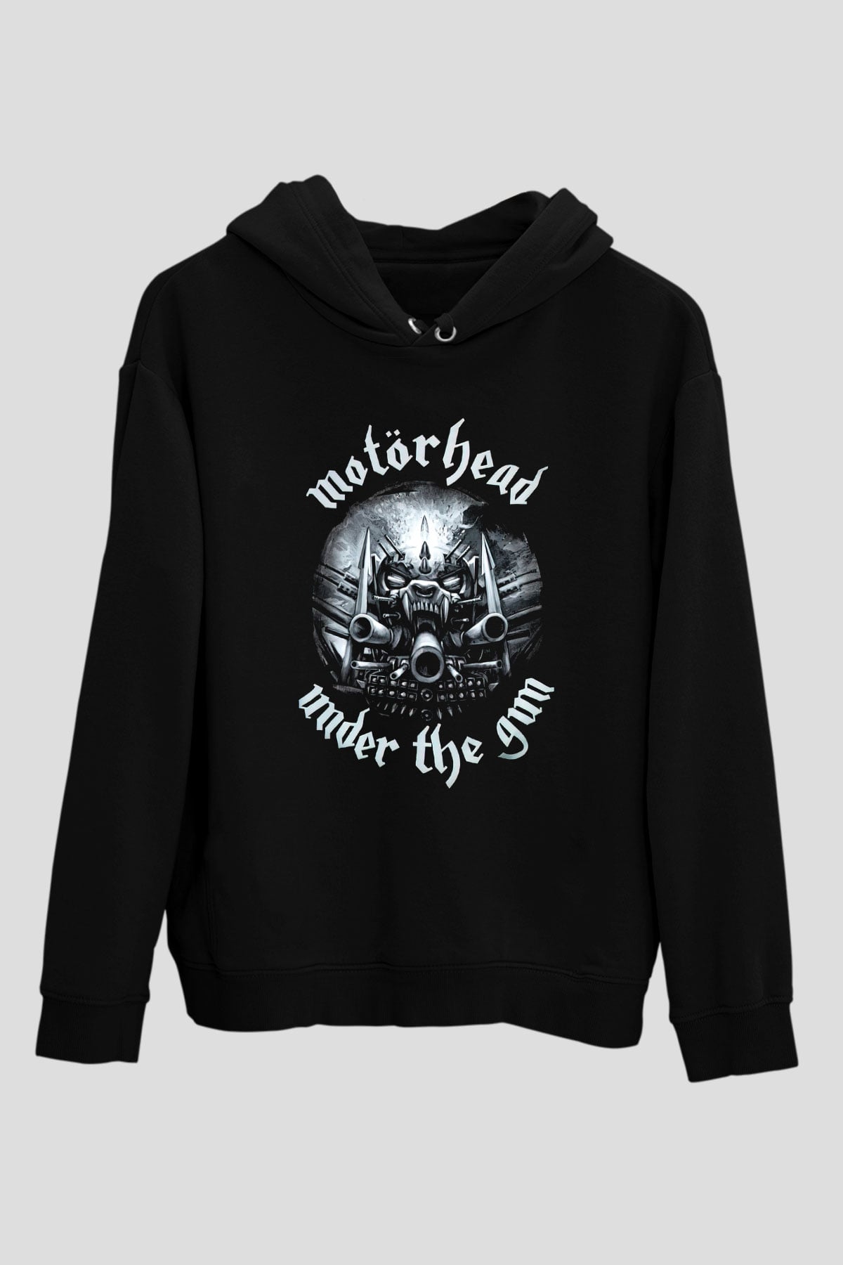 Motörhead Under The Gun Siyah Unisex Hoodie