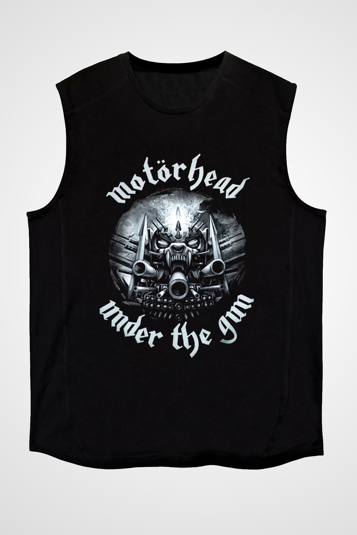 Motörhead Under The Gun Siyah Unisex Kolsuz Tişört