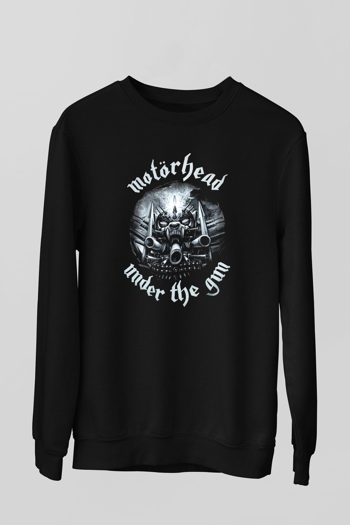 Motörhead Under The Gun Siyah Unisex Sweatshirt