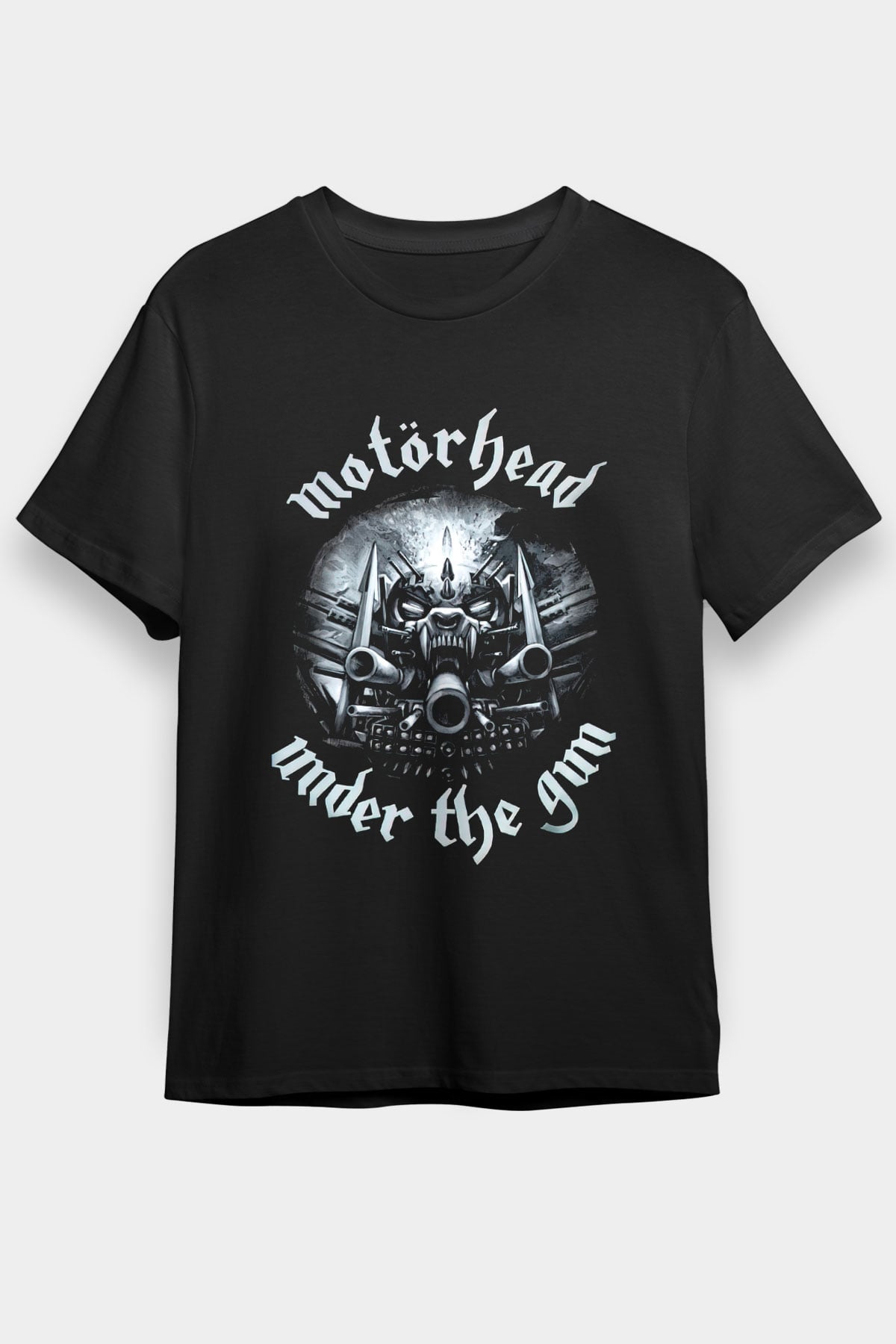 Motörhead Under The Gun Siyah Unisex Tişört T-Shirt - TişörtFabrikası