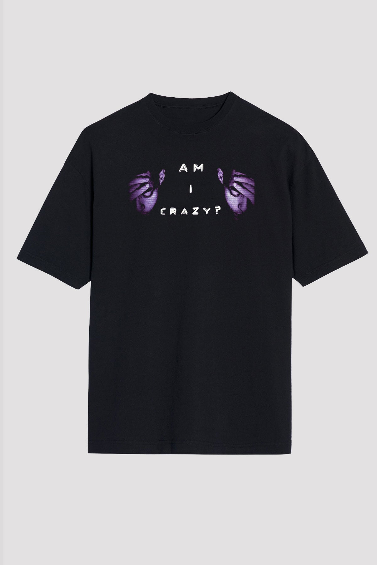 Mr. Robot Siyah Unisex Oversize Tişört T-Shirt
