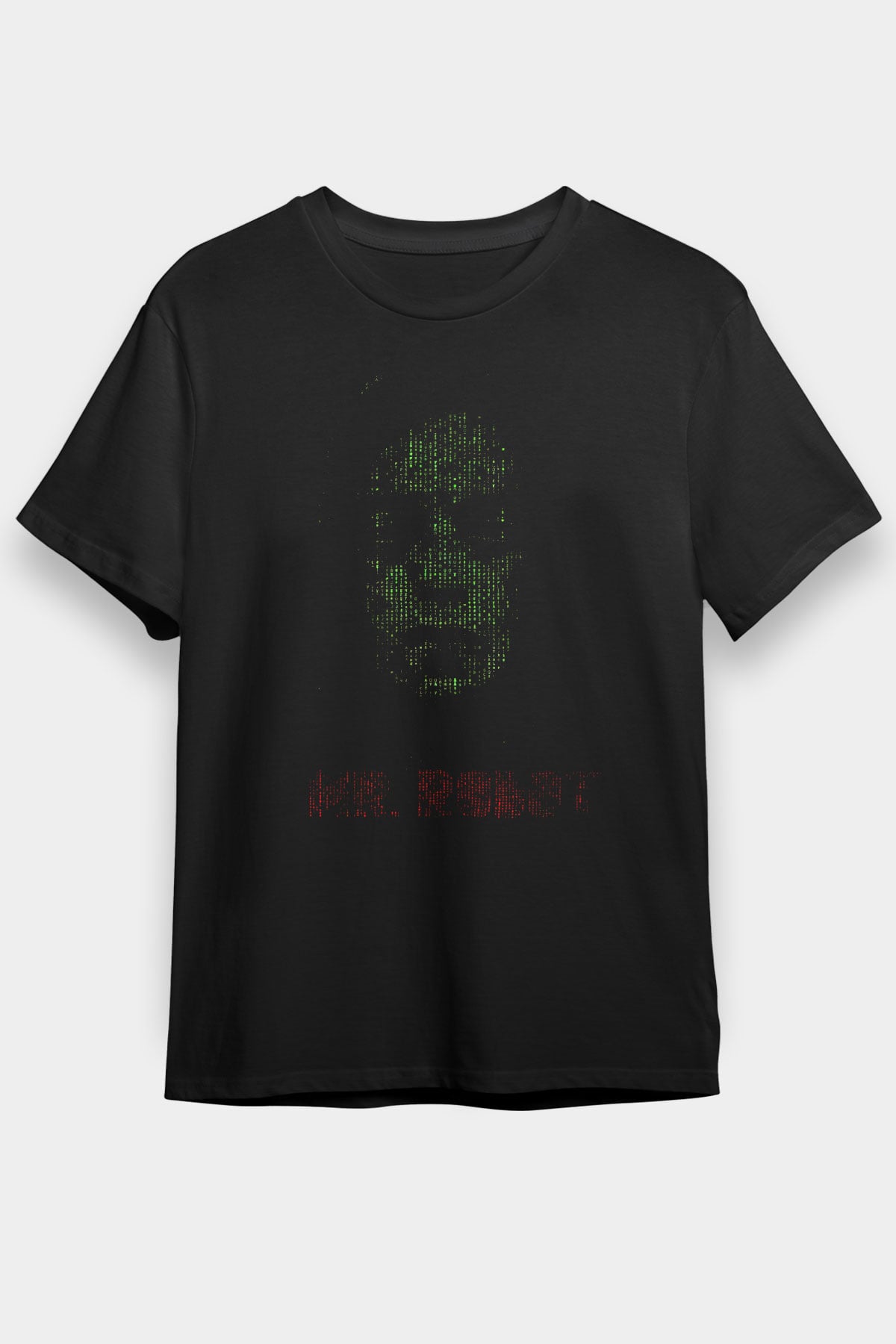 Mr. Robot Siyah Unisex Tişört T-Shirt