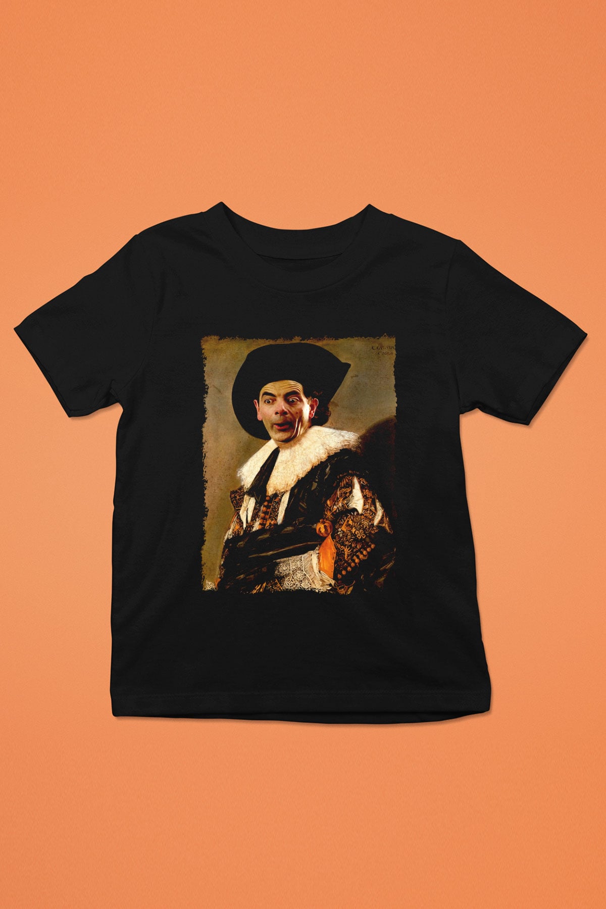Mr.Bean Siyah Unisex  Çocuk Tişört