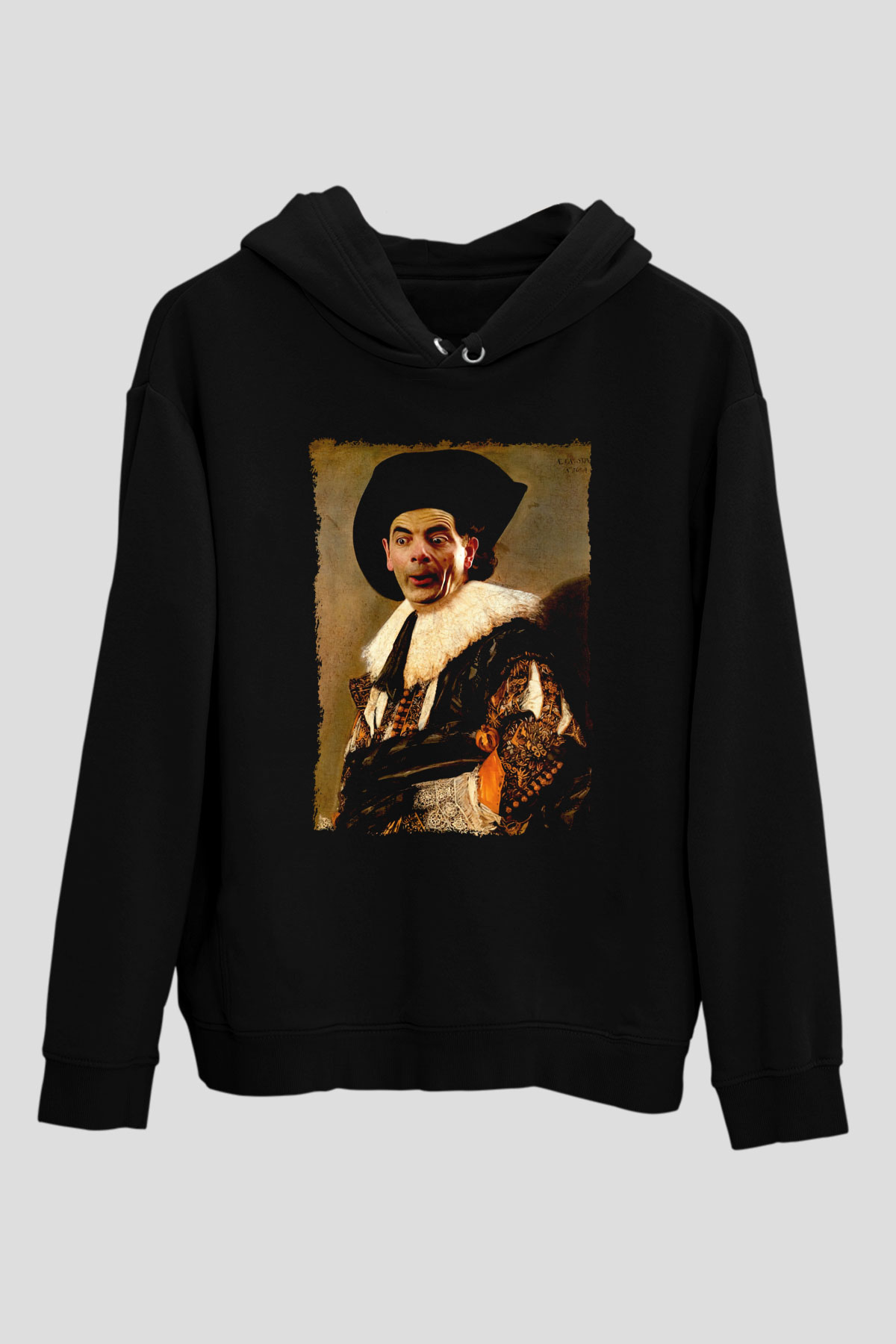 Mr.Bean Siyah Unisex Hoodie