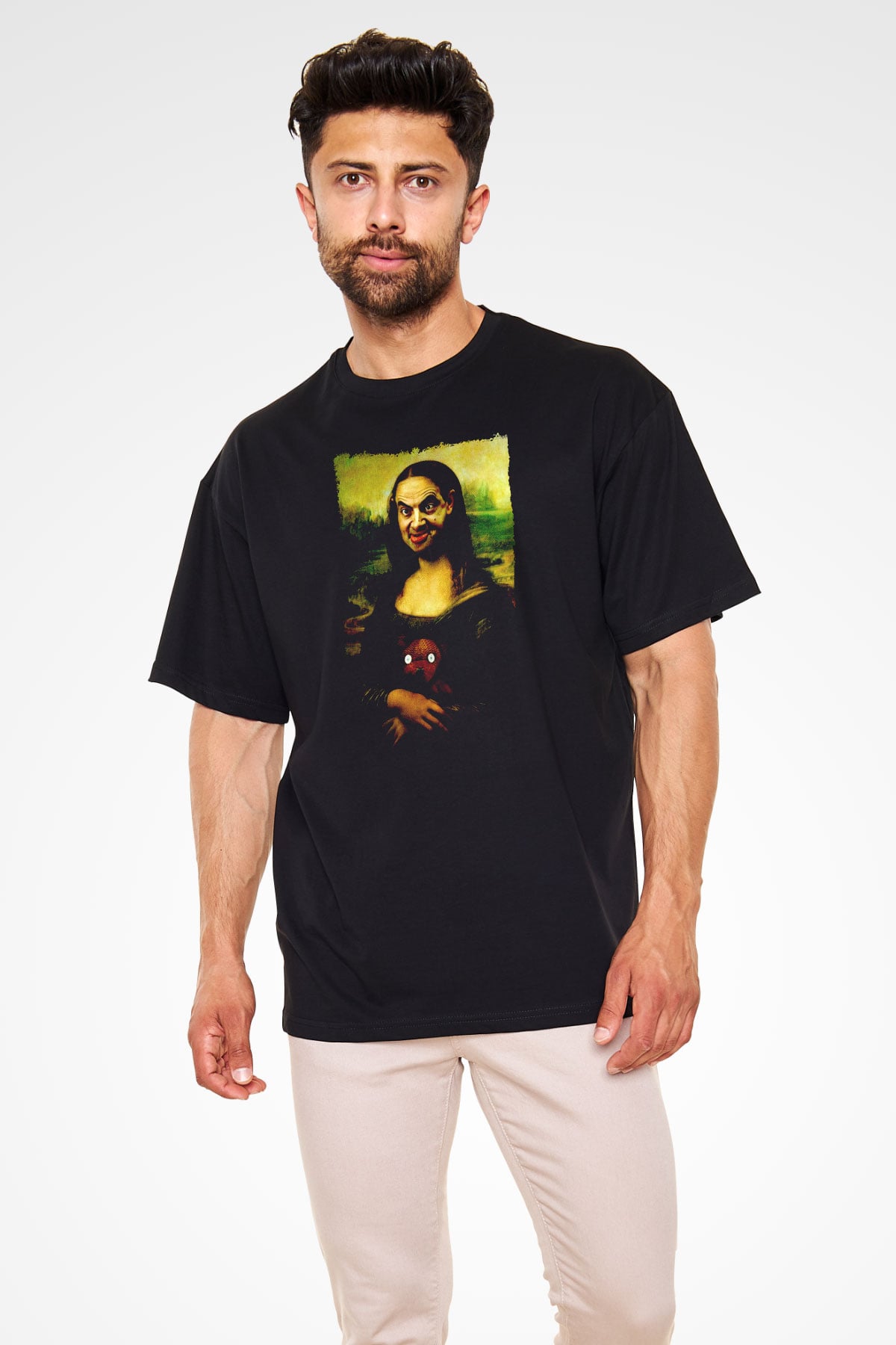 Mr.Bean Siyah Unisex Tişört