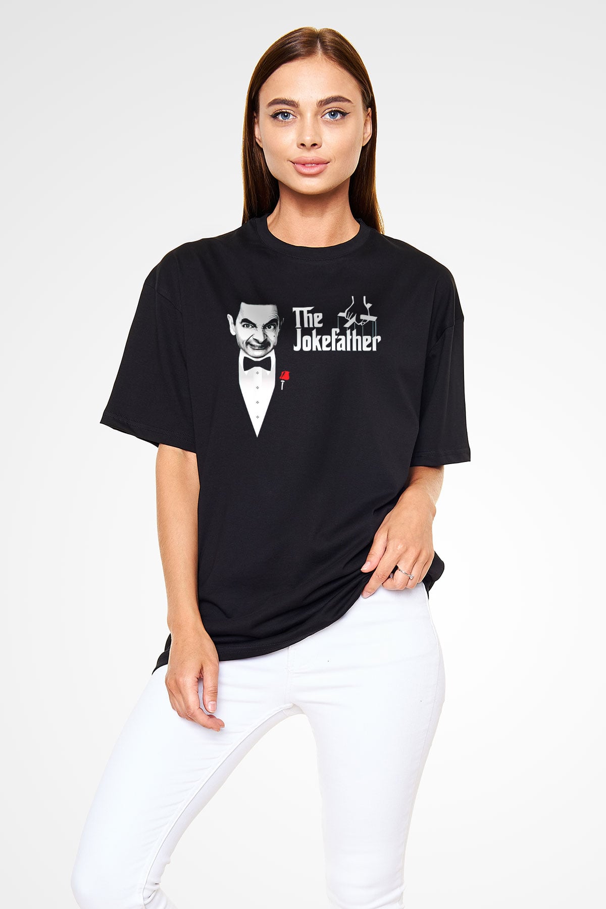Mr.Bean Siyah Unisex Tişört