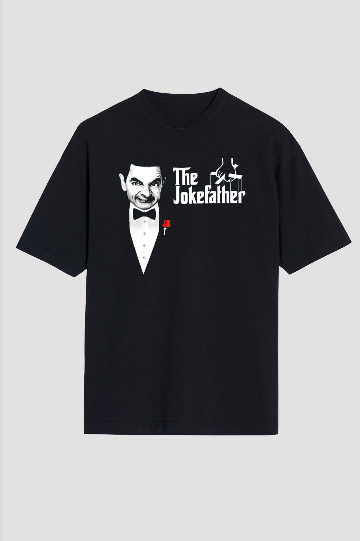 Mr.Bean Siyah Unisex Tişört