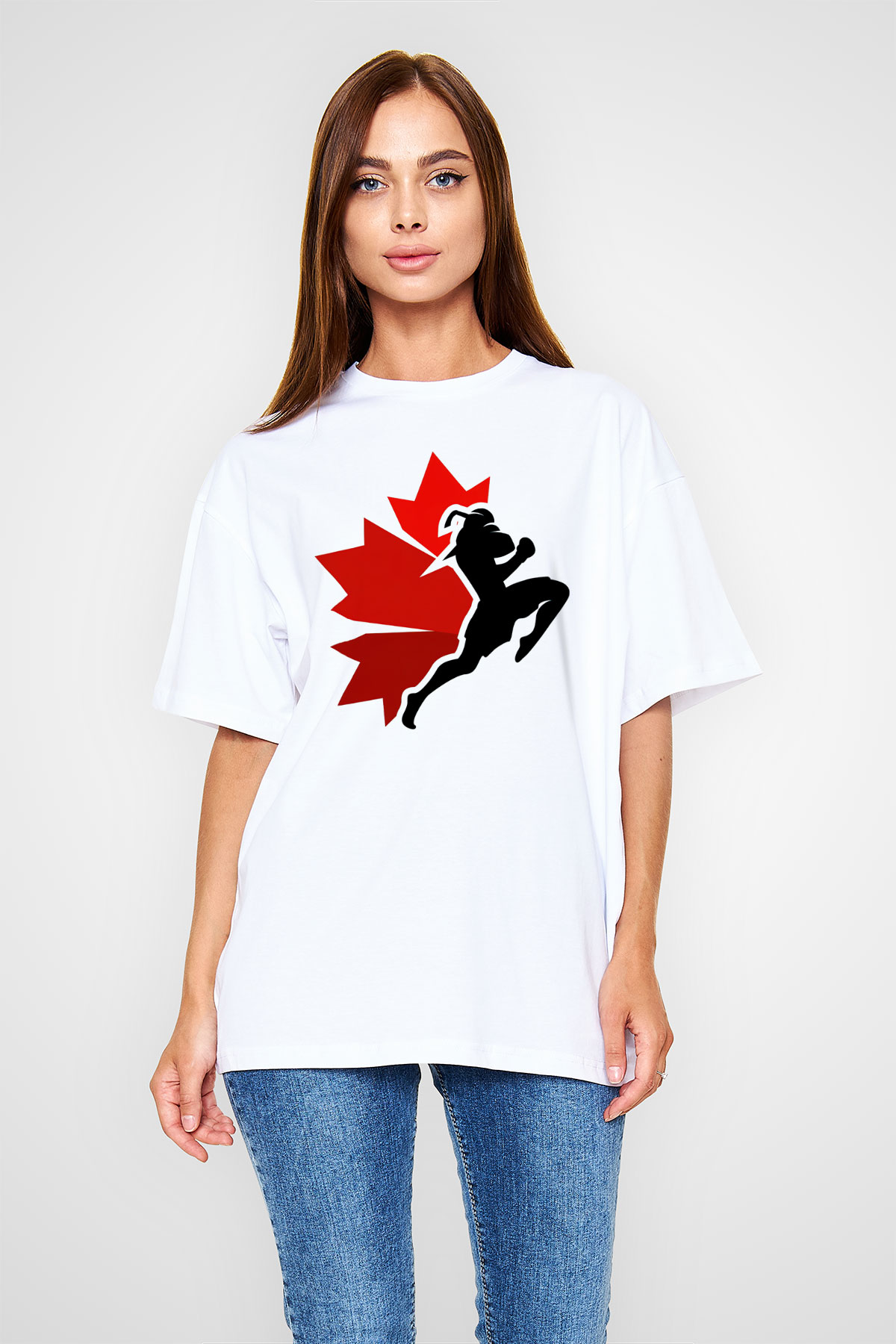 Muay Thai Beyaz Unisex Tişört T-Shirt - TişörtFabrikası