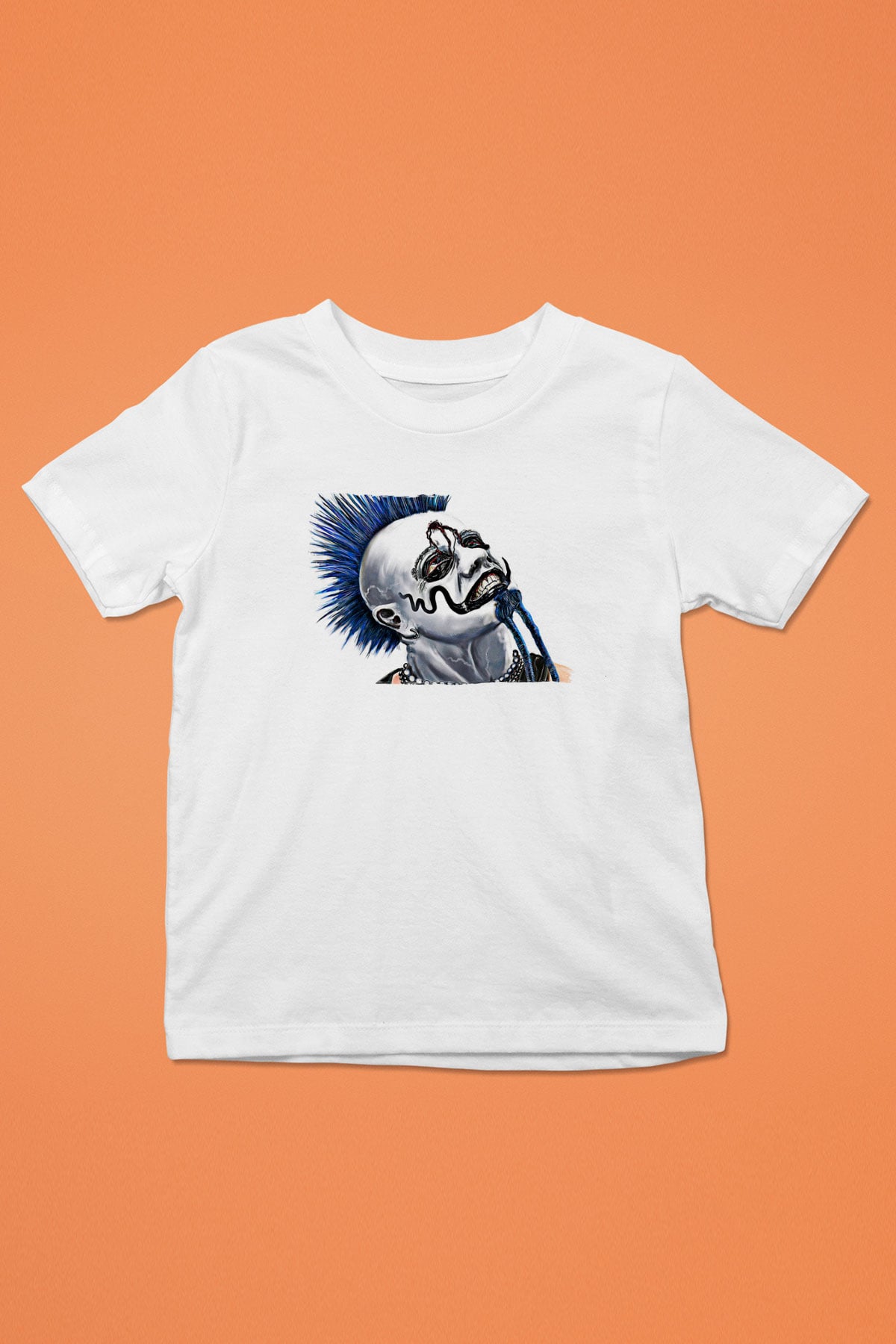 Mudvayne Baskılı Beyaz Unisex Beyaz Çocuk Tişört - Tshirt