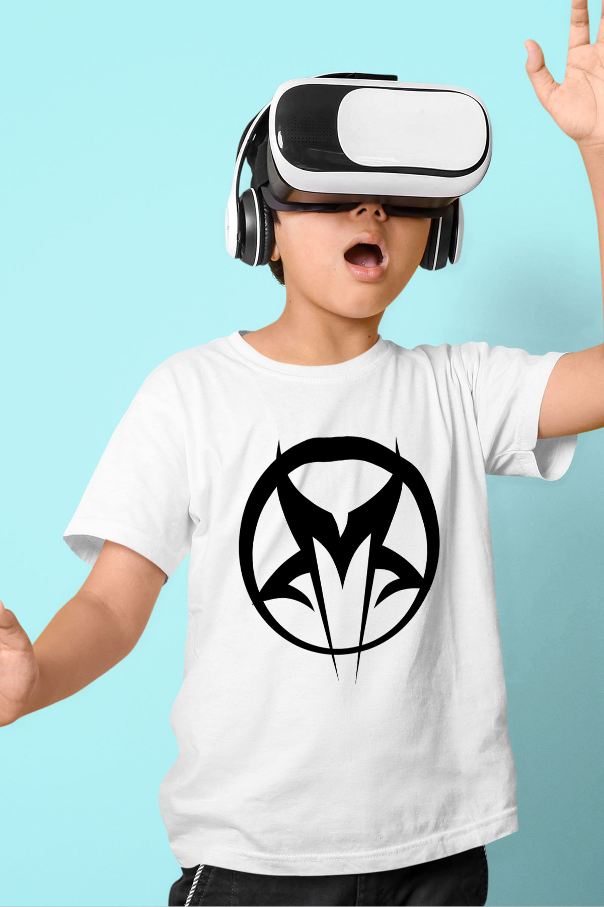 Mudvayne Baskılı Beyaz Unisex Beyaz Çocuk Tişört - Tshirt